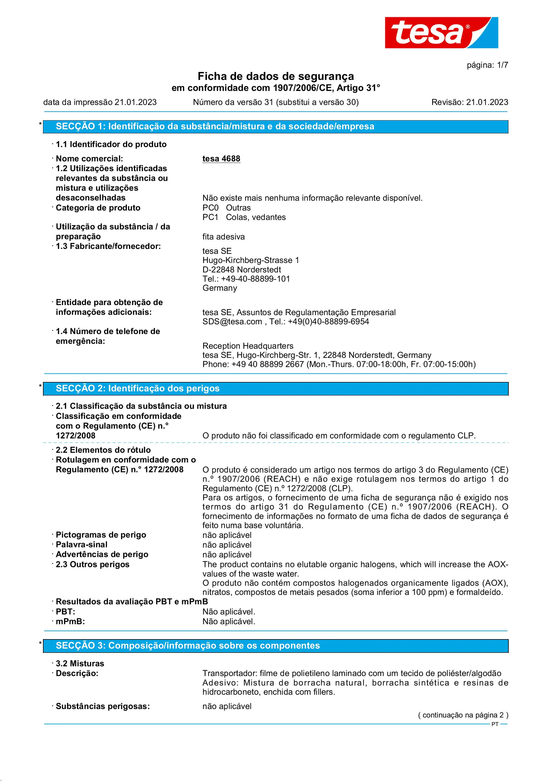 Safety data sheet_tesa® 04688_pt-PT_v31