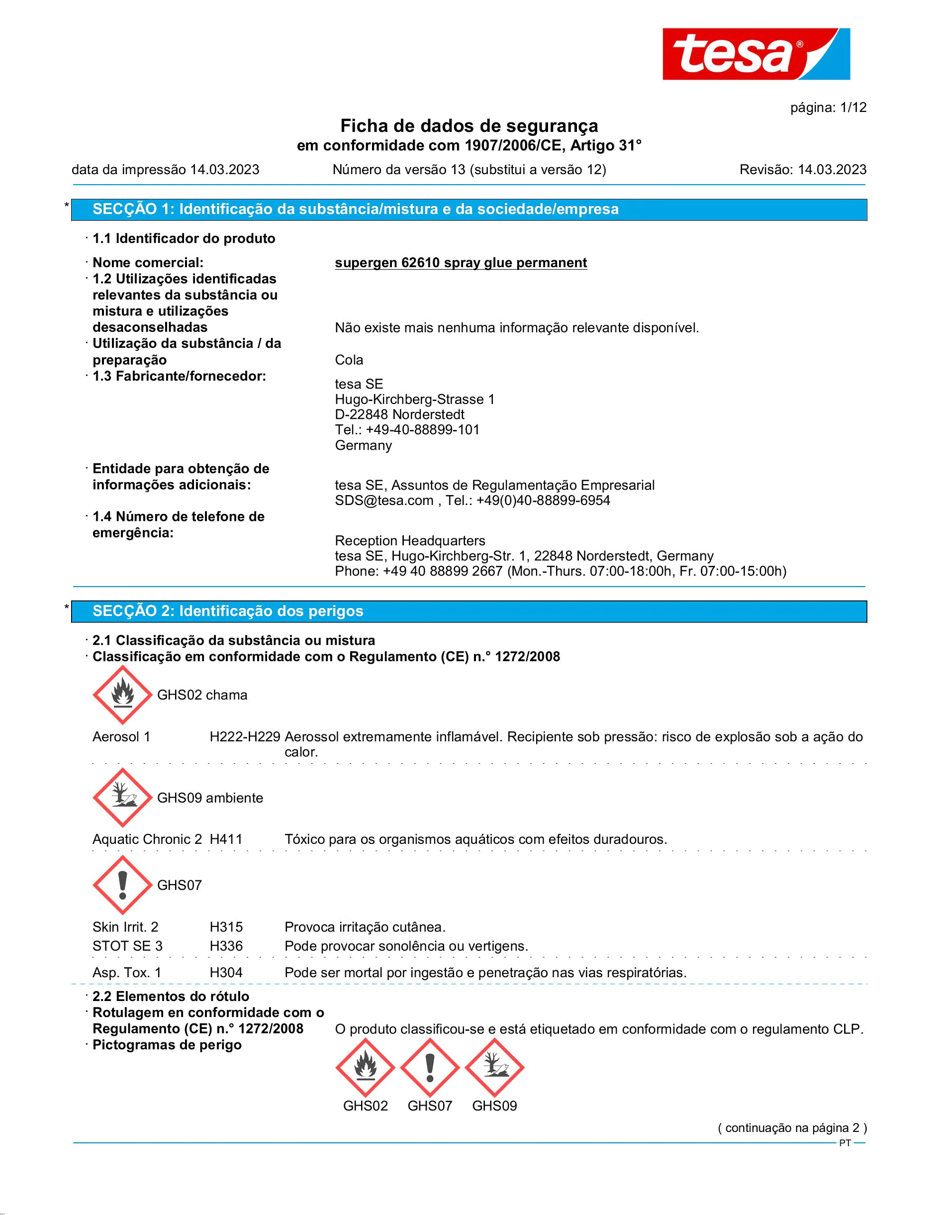 Safety data sheet_Supergen® 62610_pt-PT_v13