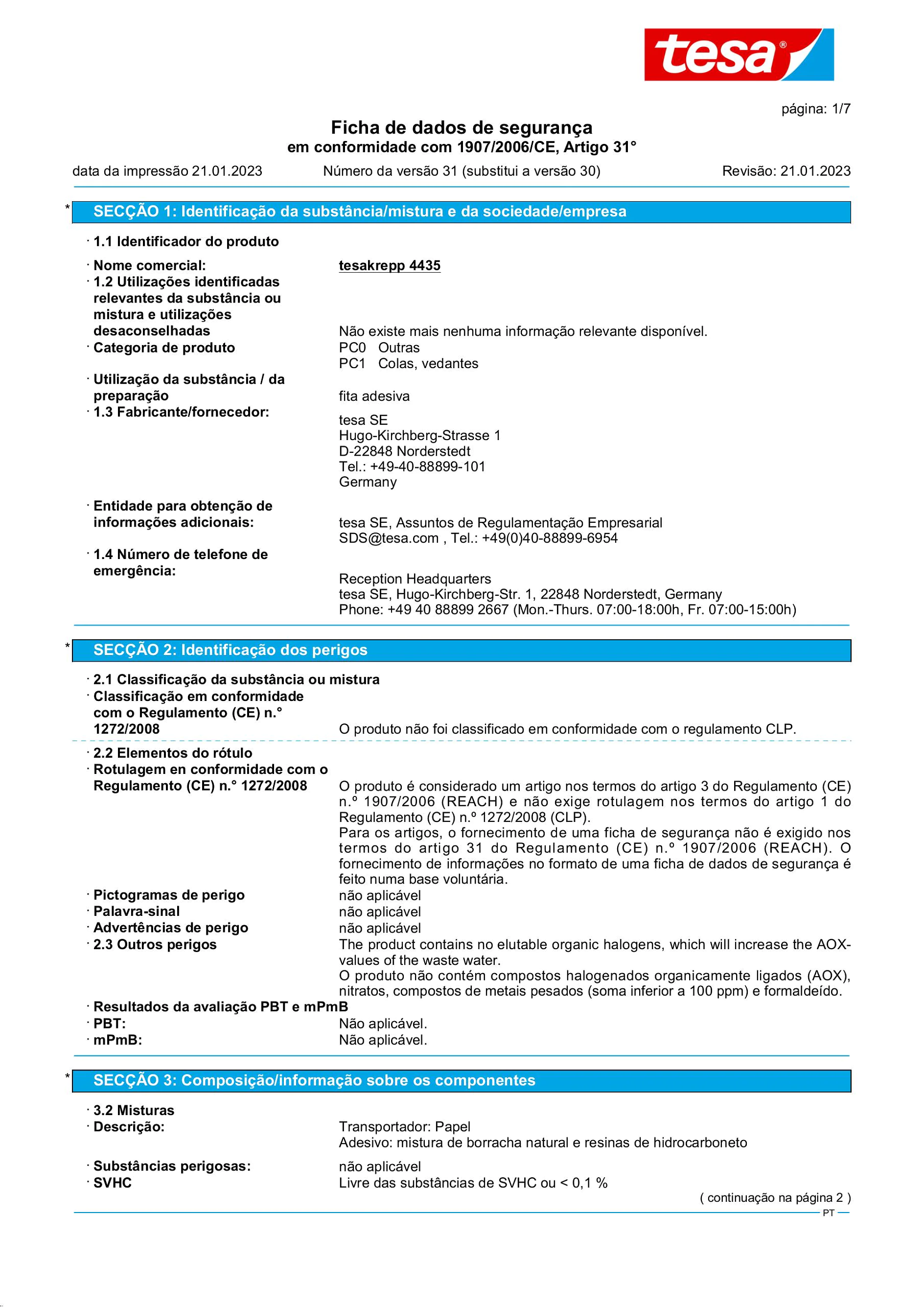 Safety data sheet_tesa® Professional 04435_pt-PT_v31