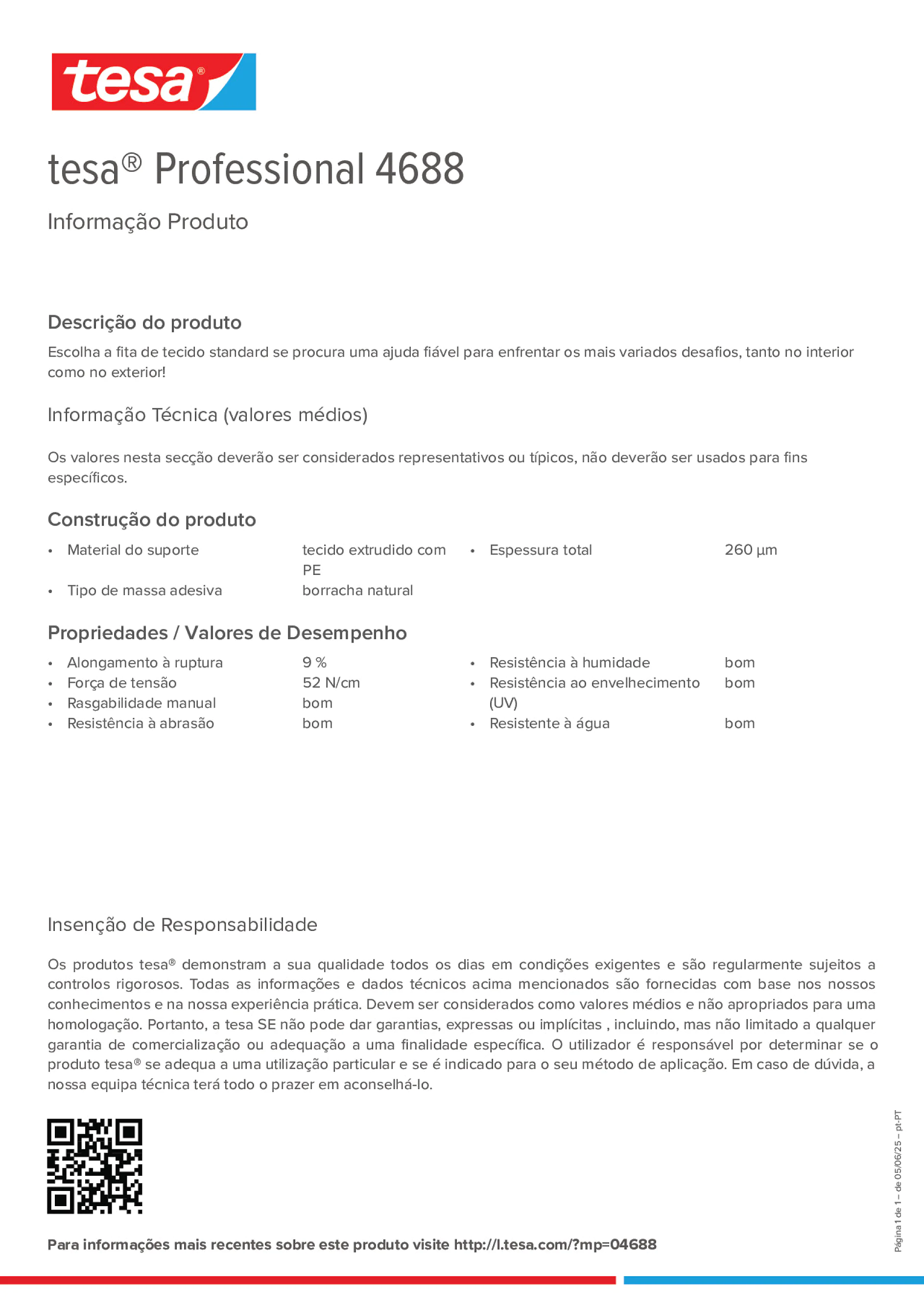 Product information_tesa® Professional 04688_pt-PT