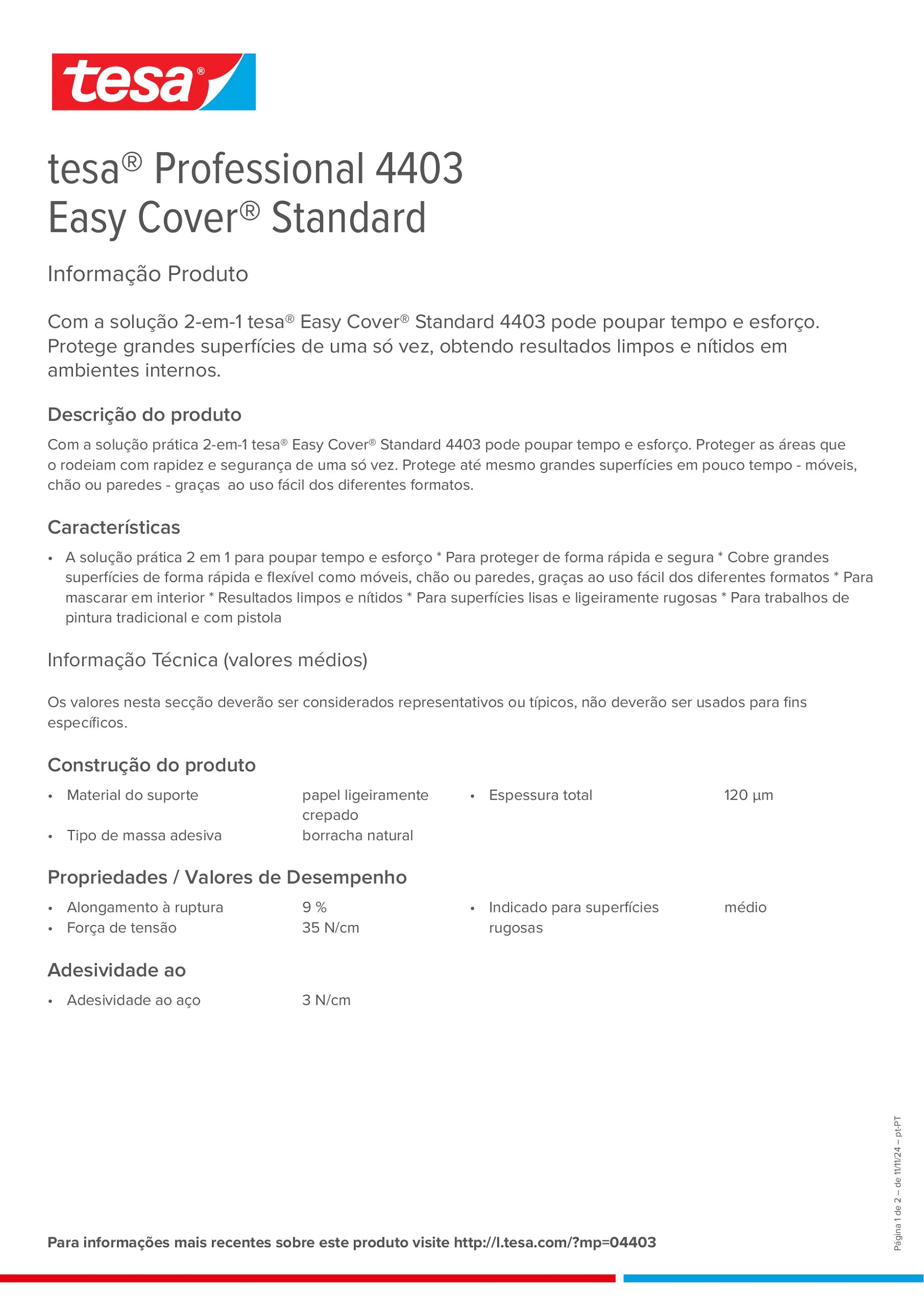 Product information_tesa® Professional 04403_pt-PT