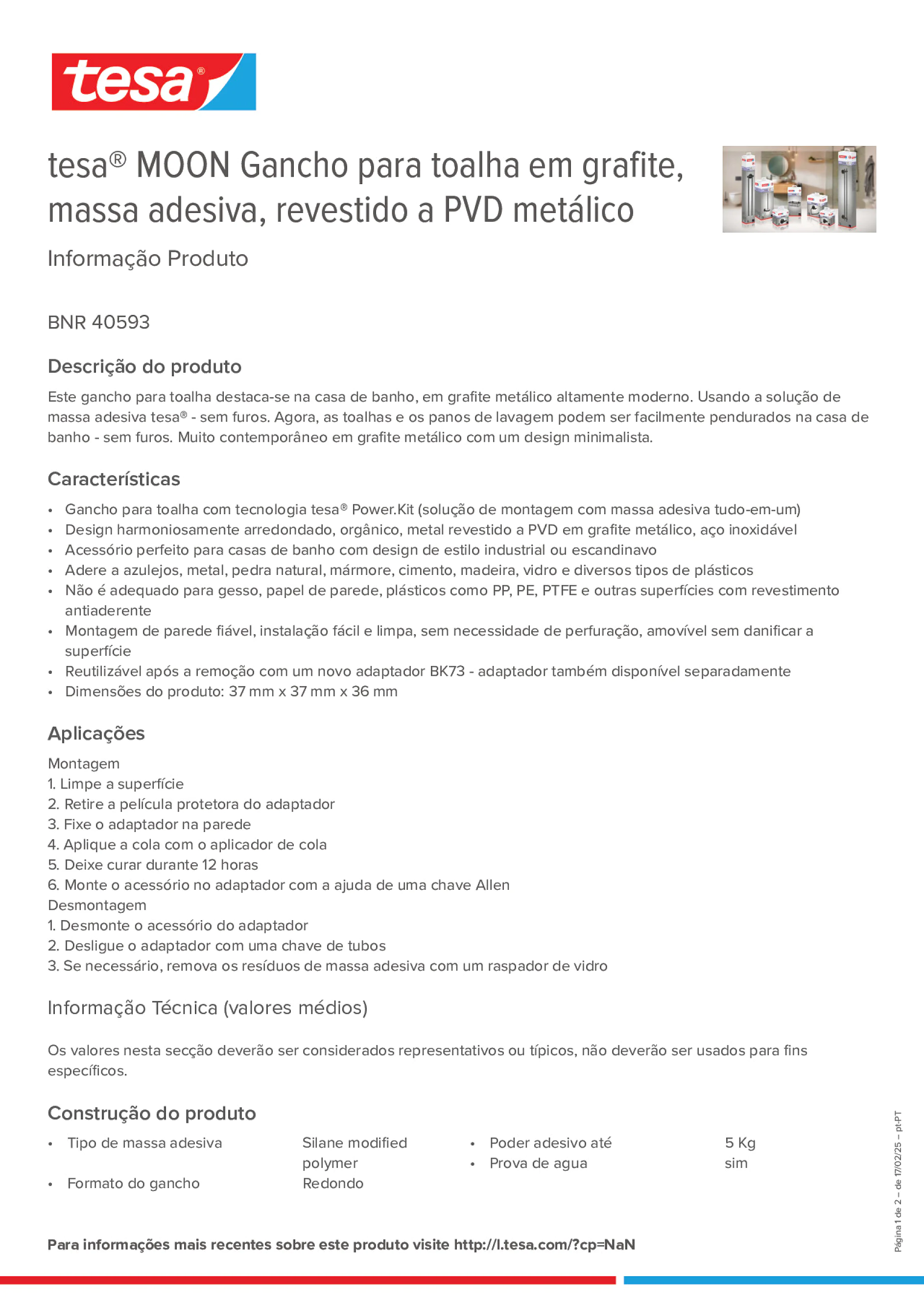 Product information_tesa® 40593_pt-PT