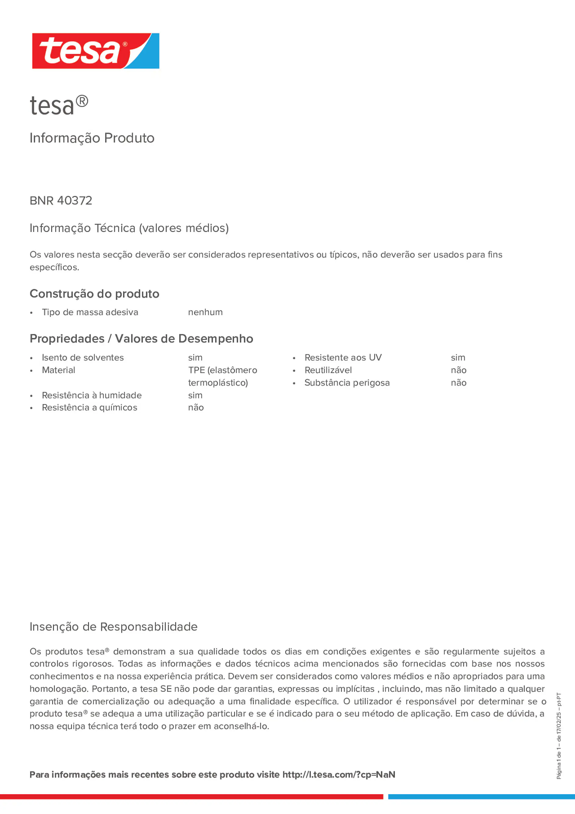 Product information_tesa® 40372_pt-PT