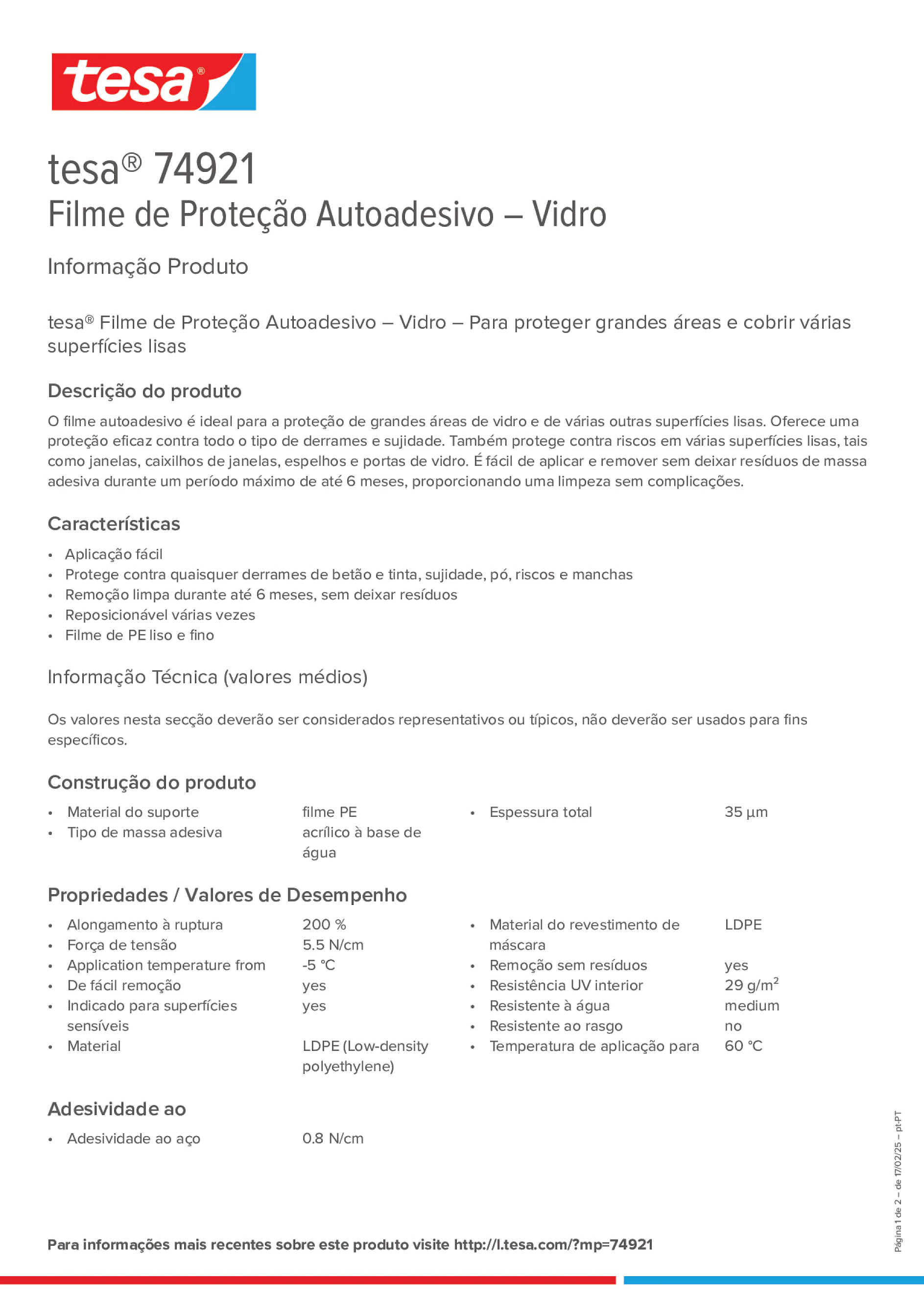 Product information_tesa® 74921_pt-PT