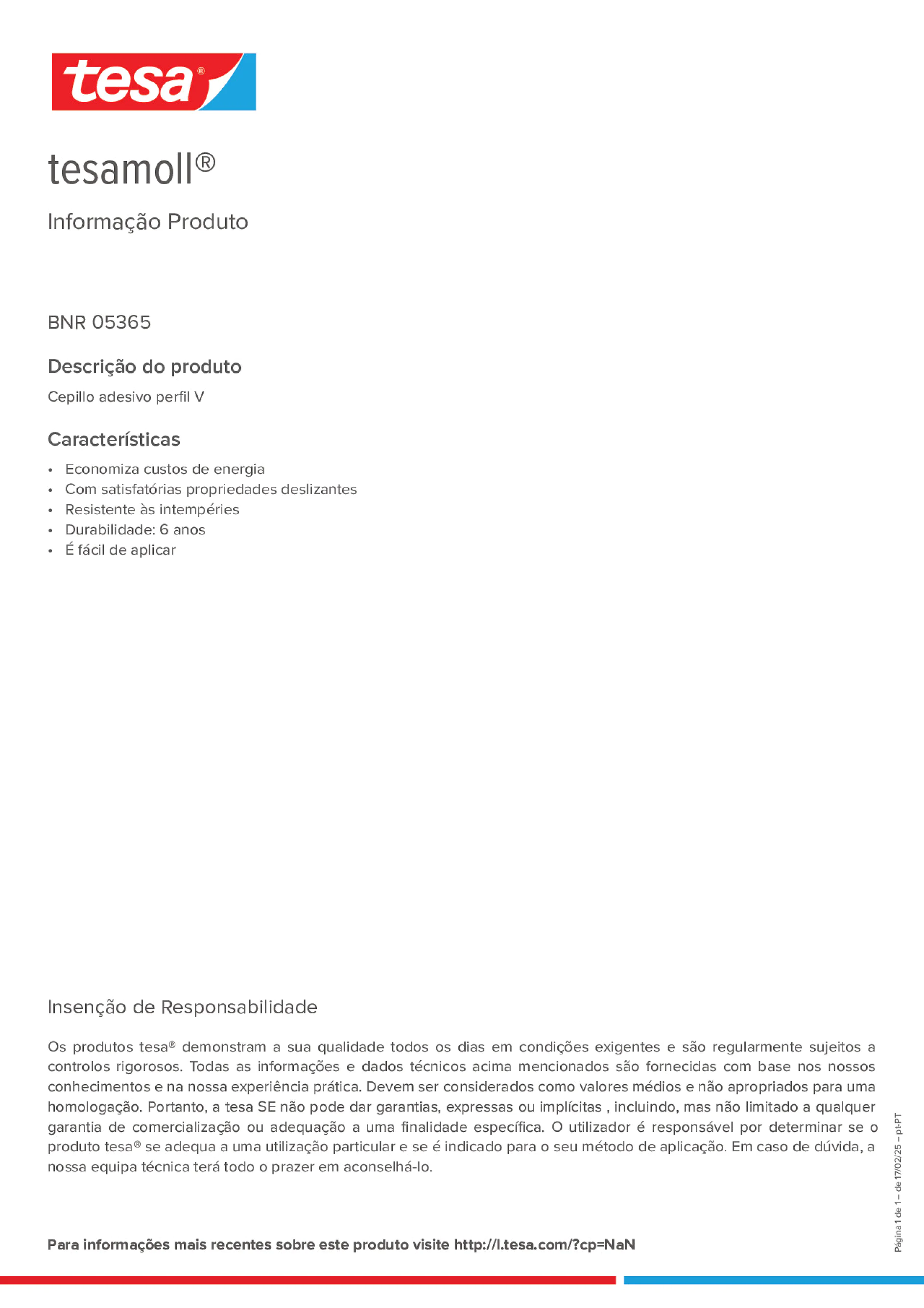 Product information_tesamoll® 05365_pt-PT