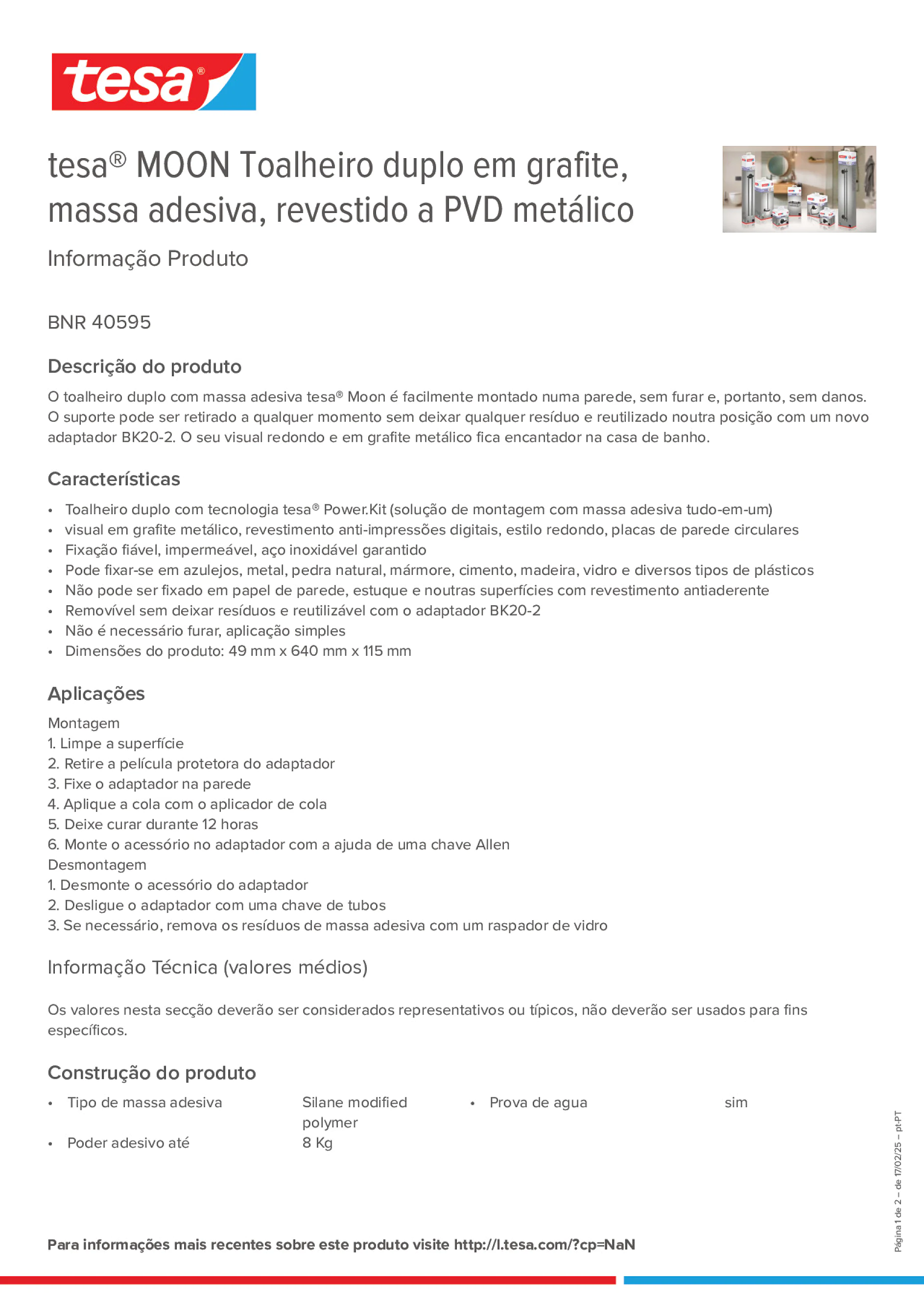 Product information_tesa® 40595_pt-PT