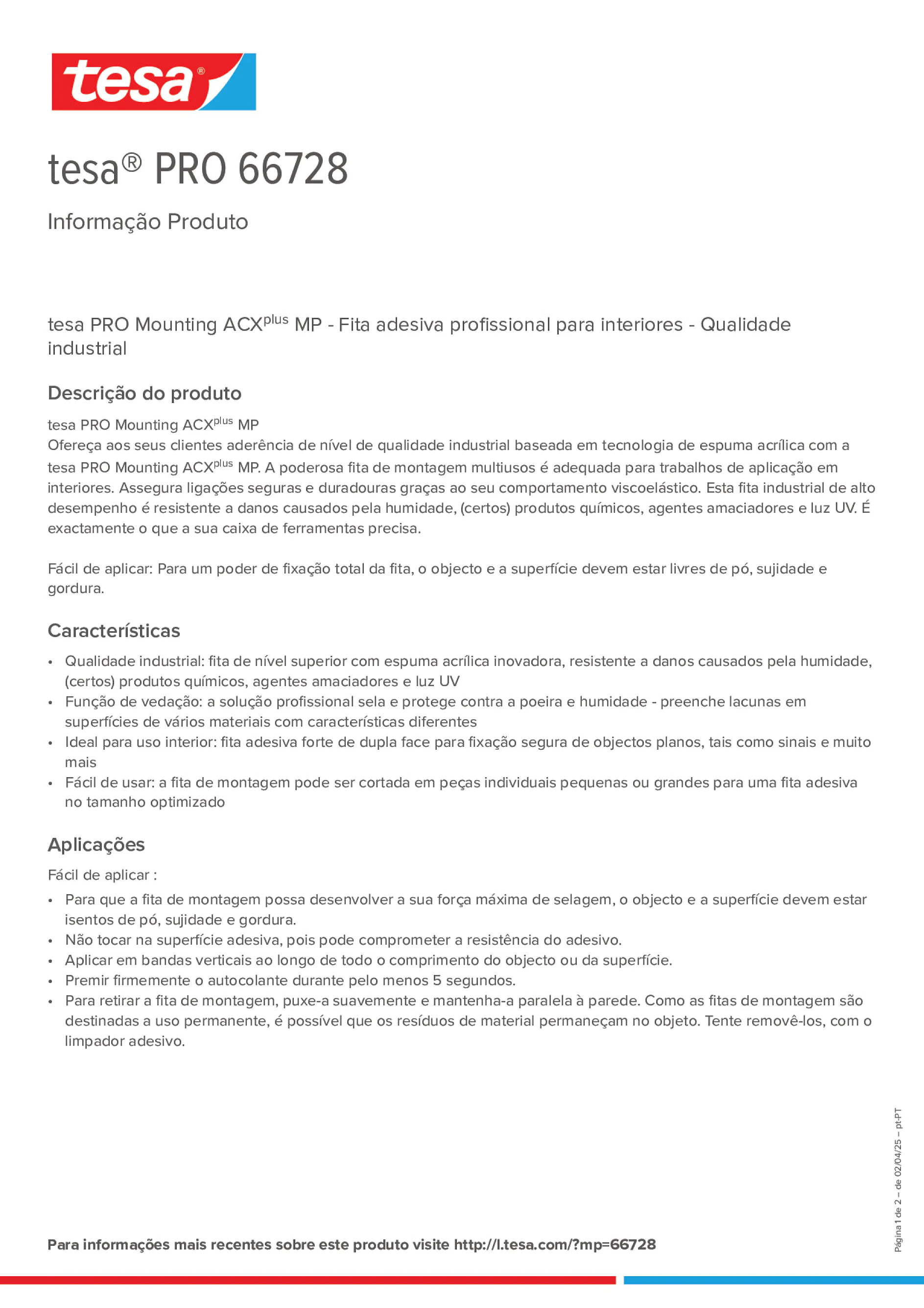 Product information_tesa® PRO 66728_pt-PT