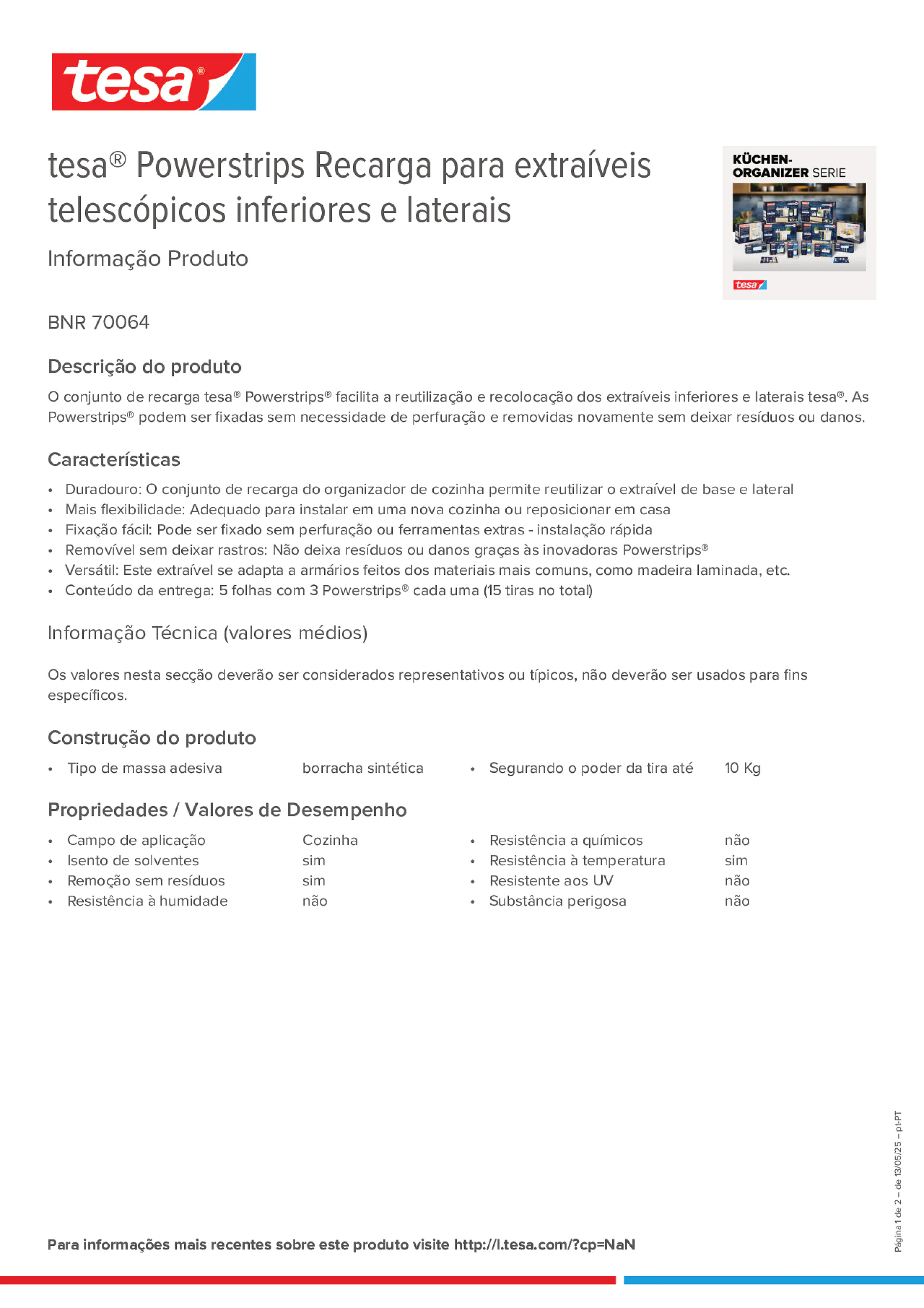 Product information_tesa® Powerstrips 70064_pt-PT