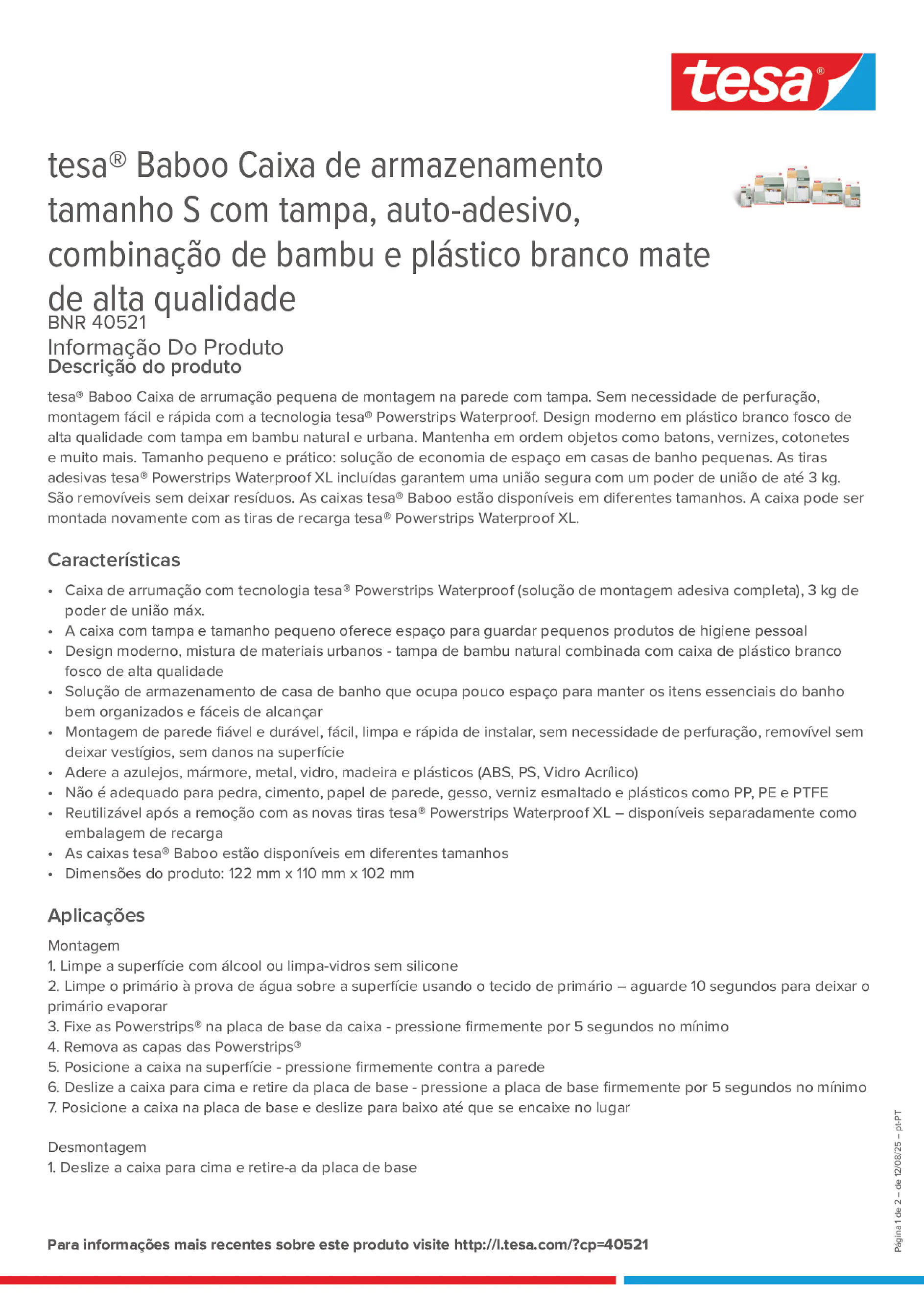Product information_tesa® 40521_pt-PT