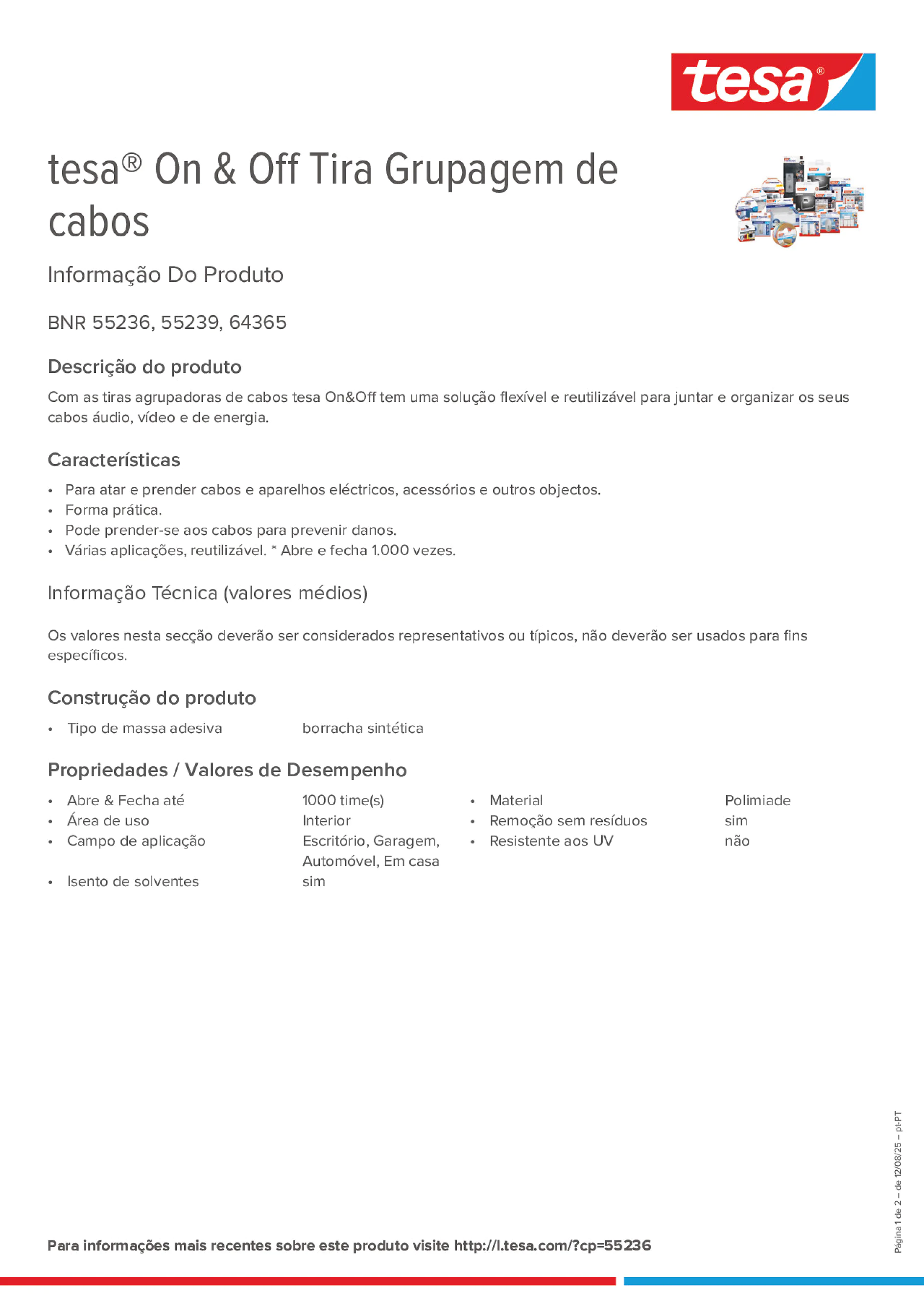 Product information_tesa® On & Off 55236_pt-PT
