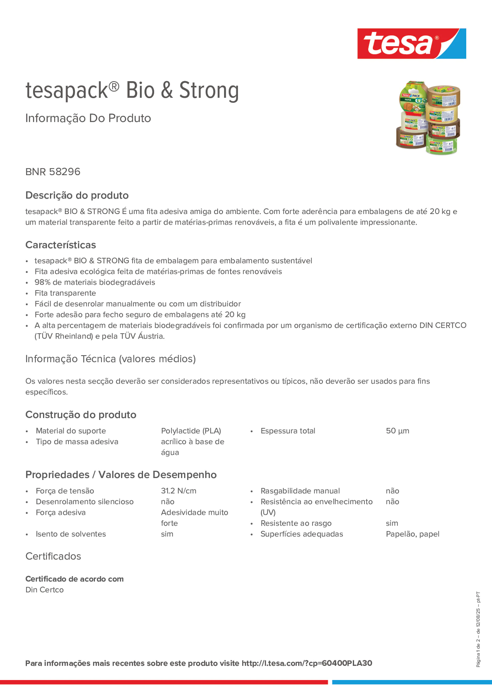 Product information_tesapack® 58296_pt-PT