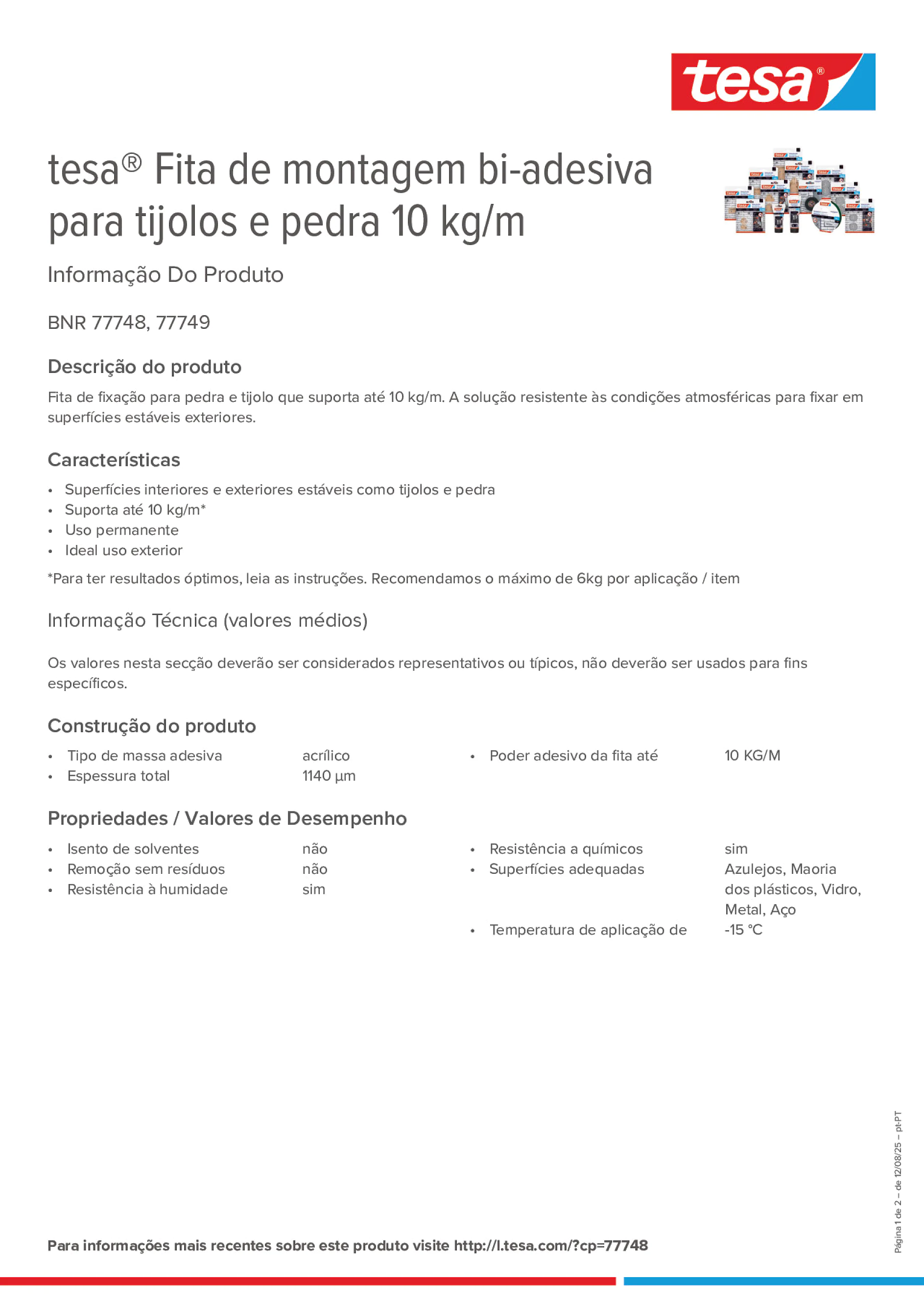 Product information_tesa® 77748_pt-PT
