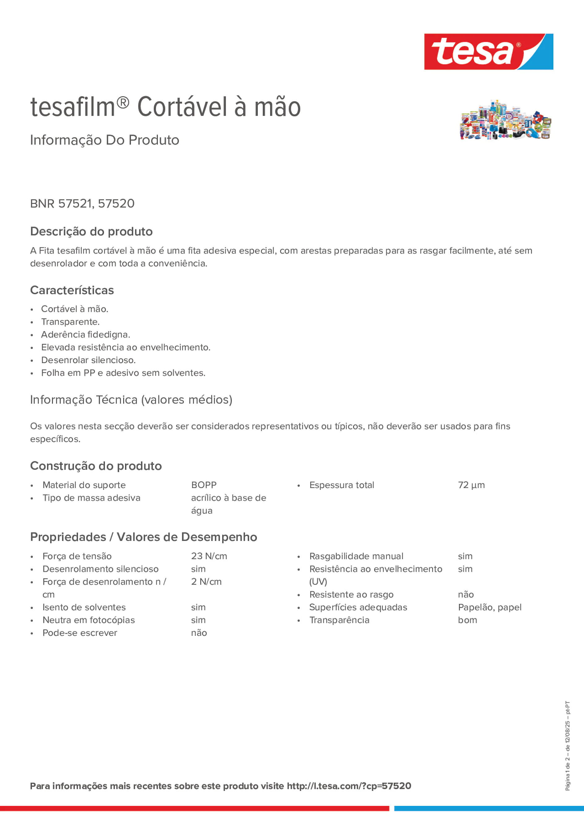 Product information_tesafilm® 57520_pt-PT