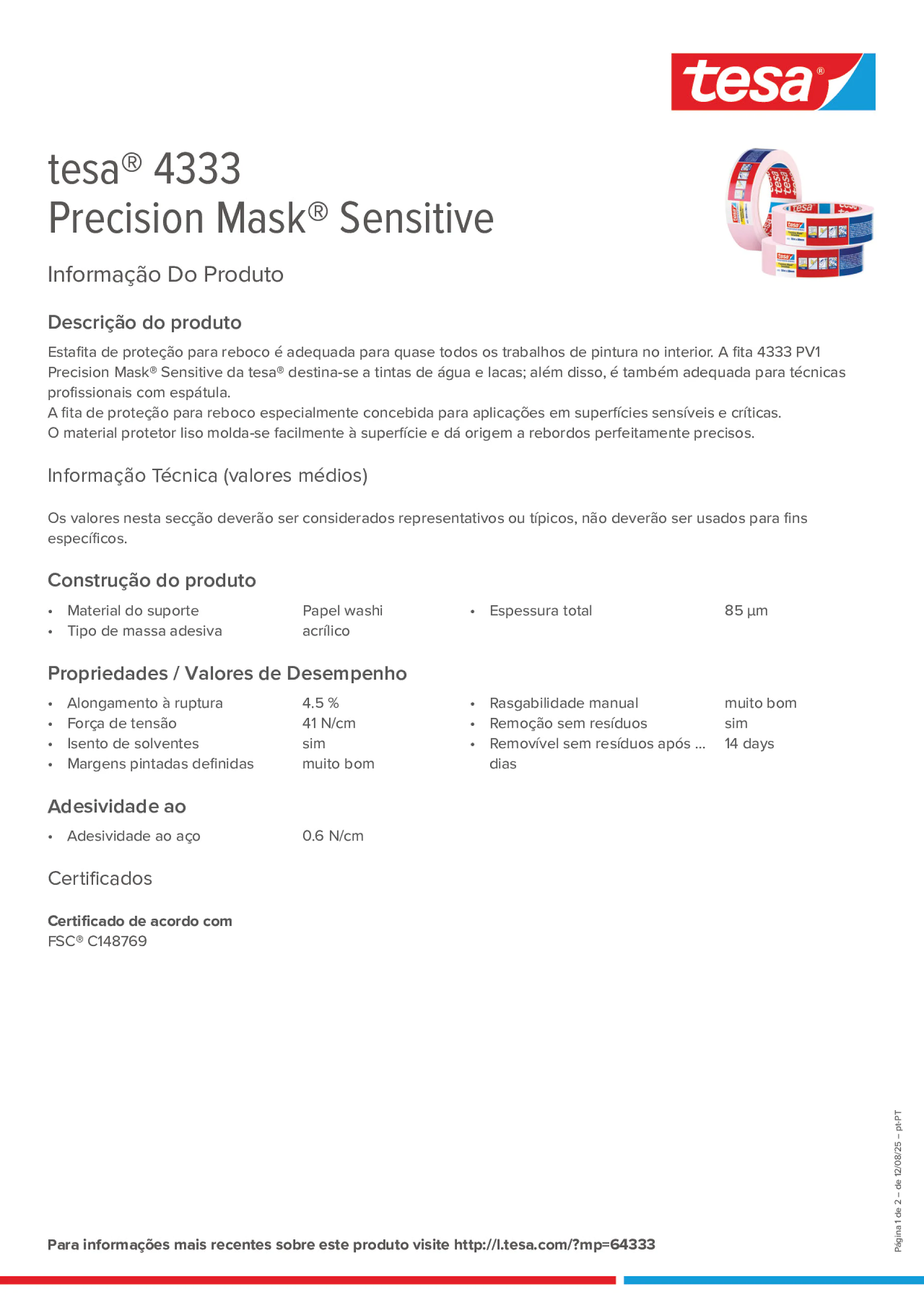 Product information_tesa® 04333_pt-PT