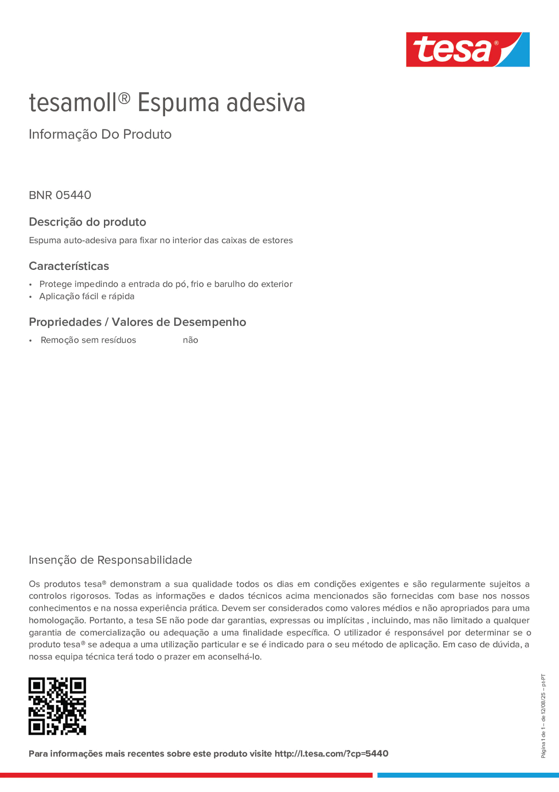 Product information_tesamoll® 05440_pt-PT