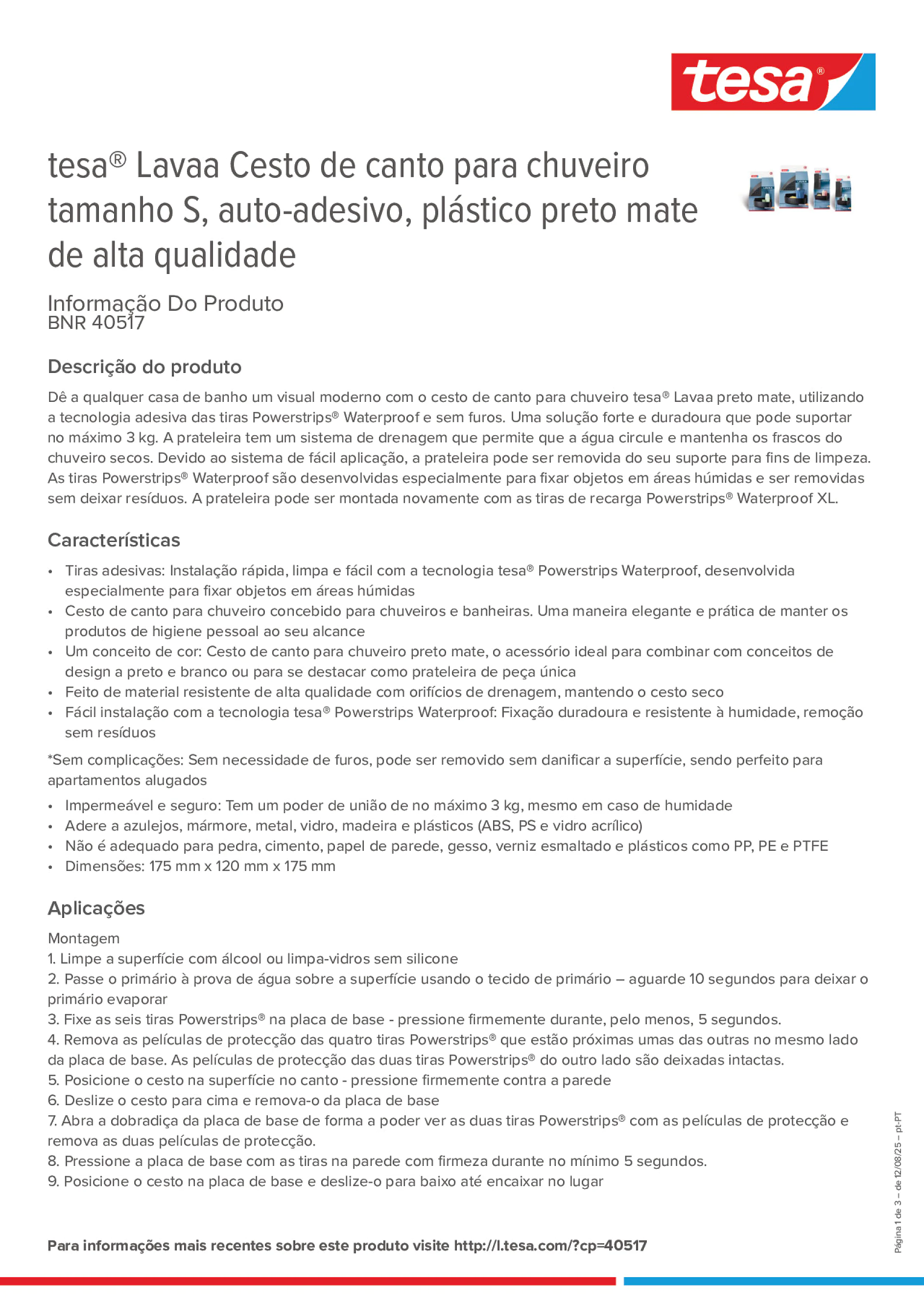 Product information_tesa® 40517_pt-PT