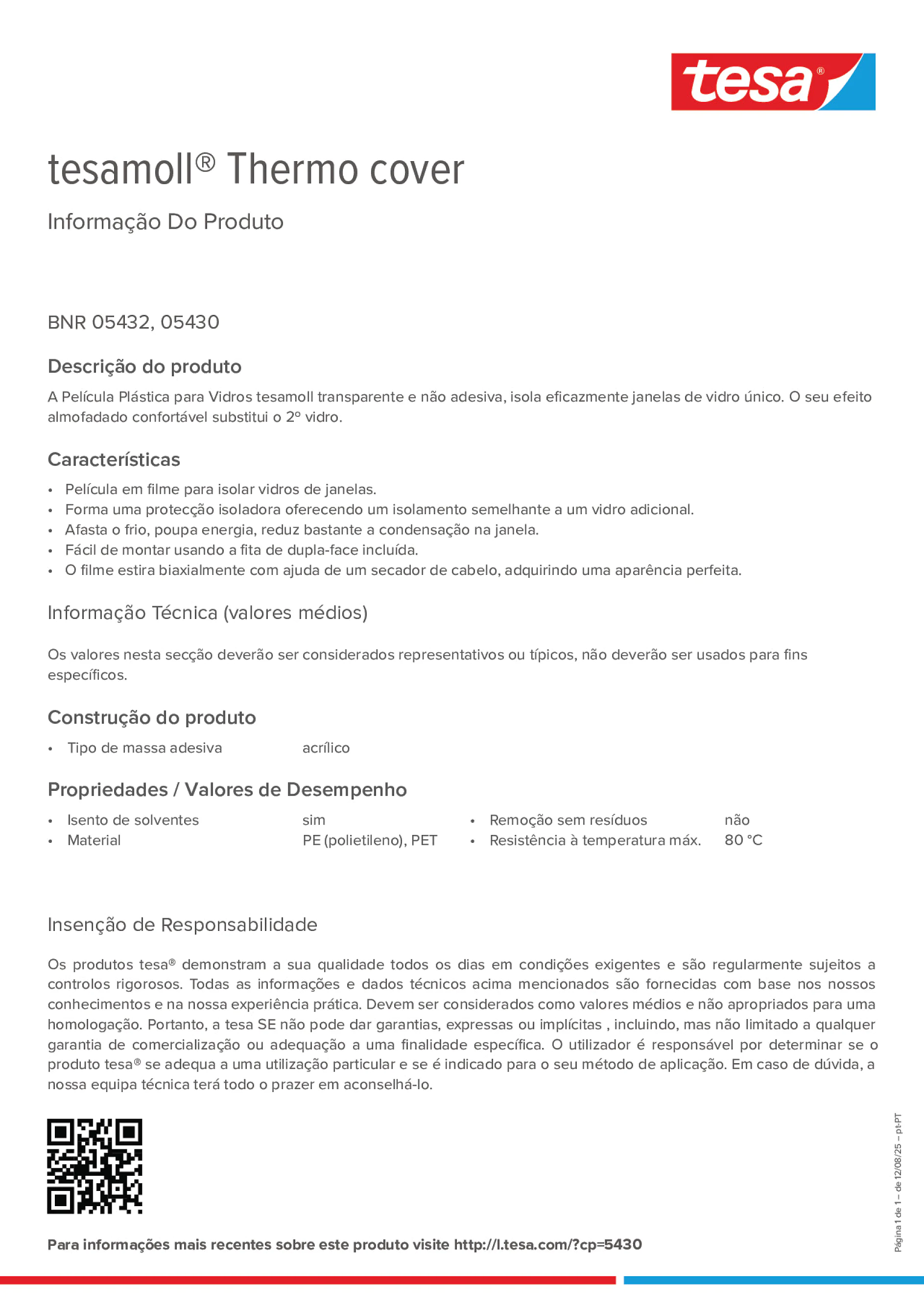 Product information_tesamoll® 5430_pt-PT