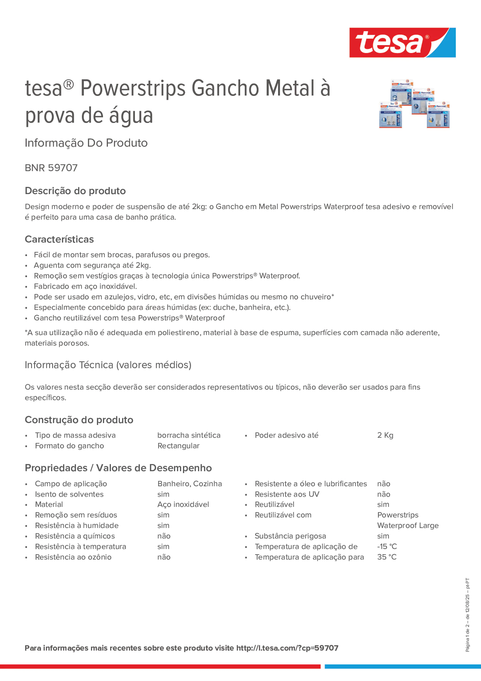 Product information_tesa® Powerstrips 59707_pt-PT