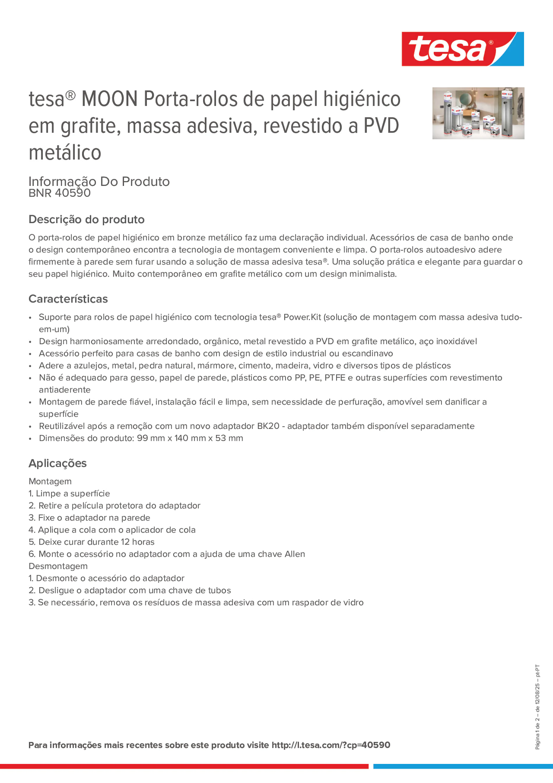 Product information_tesa® 40590_pt-PT