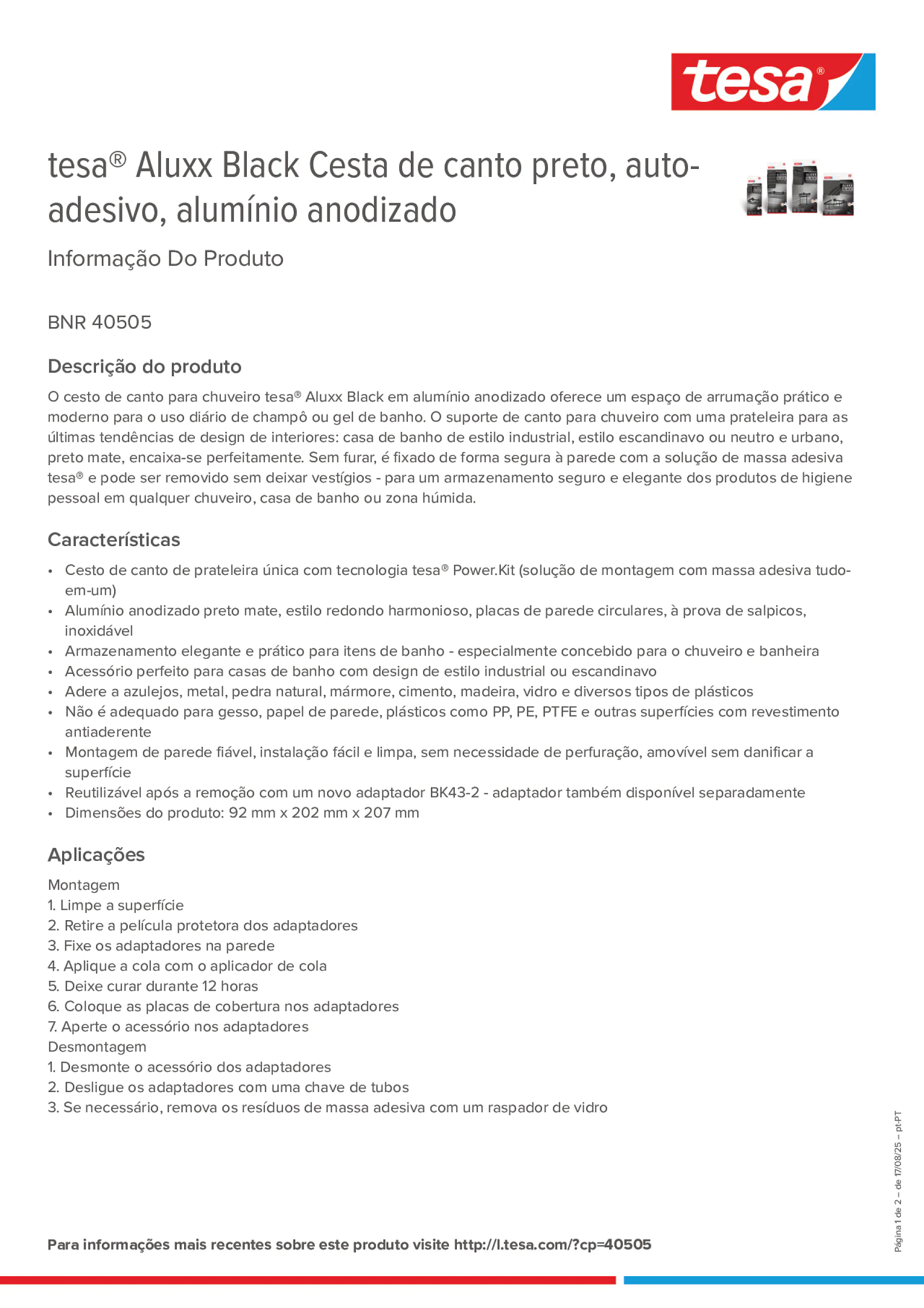 Product information_tesa® 40505_pt-PT