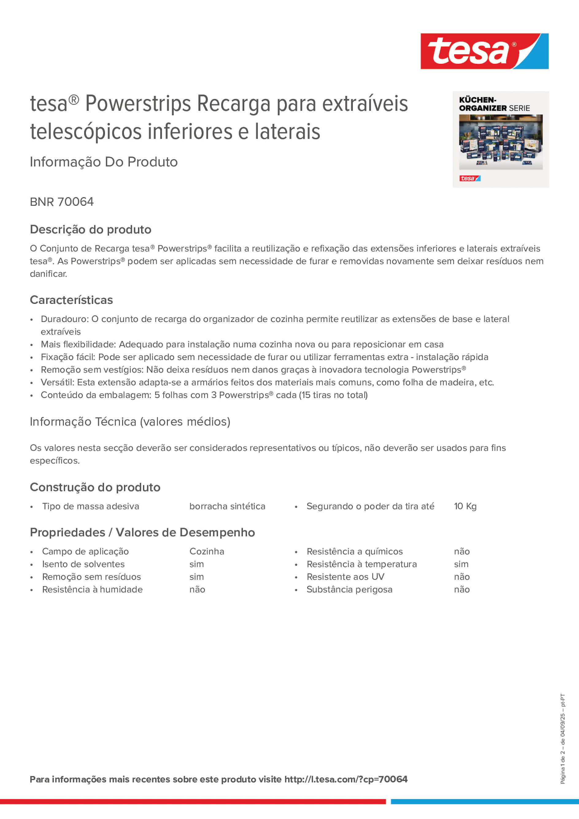 Product information_tesa® Powerstrips 70064_pt-PT