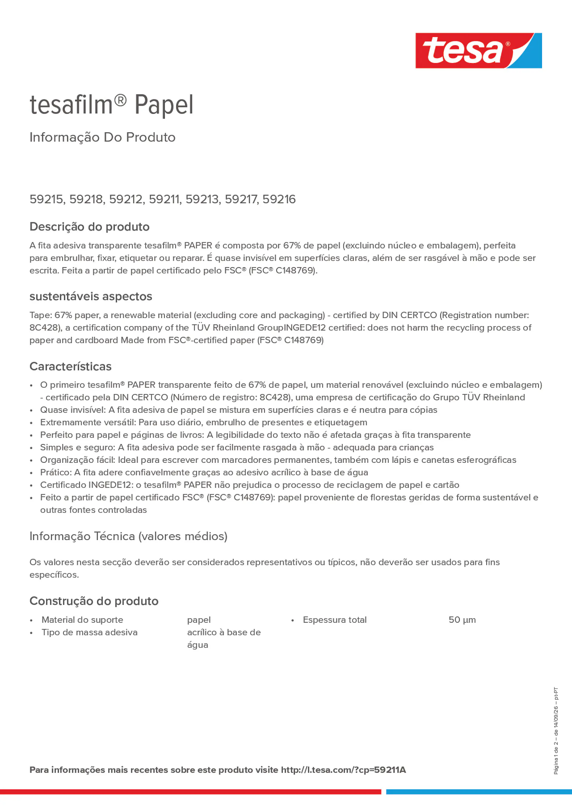 Product information_tesafilm® 59211A_pt-PT