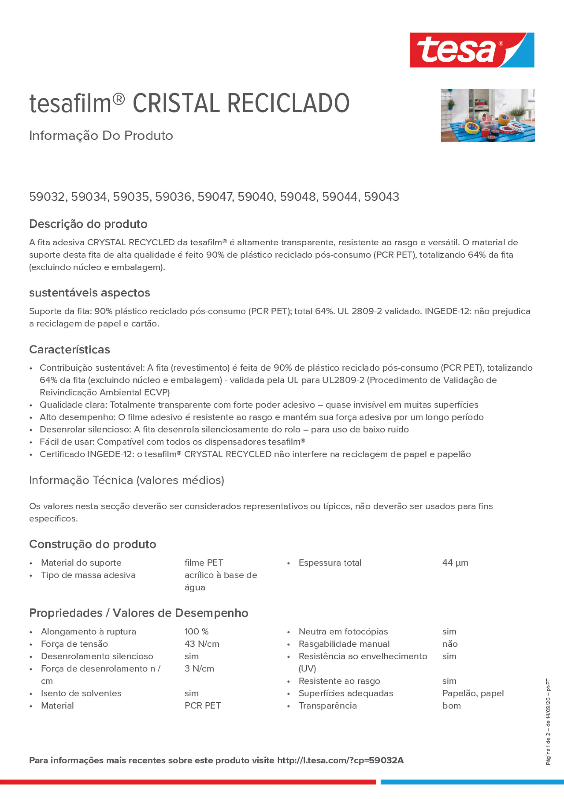 Product information_tesafilm® 59032A_pt-PT