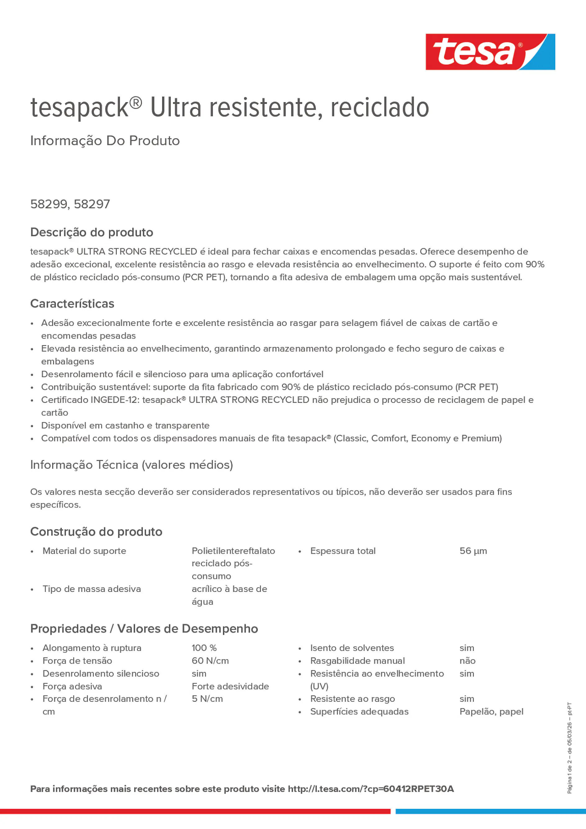 Product information_tesapack® 60412RPET30A_pt-PT