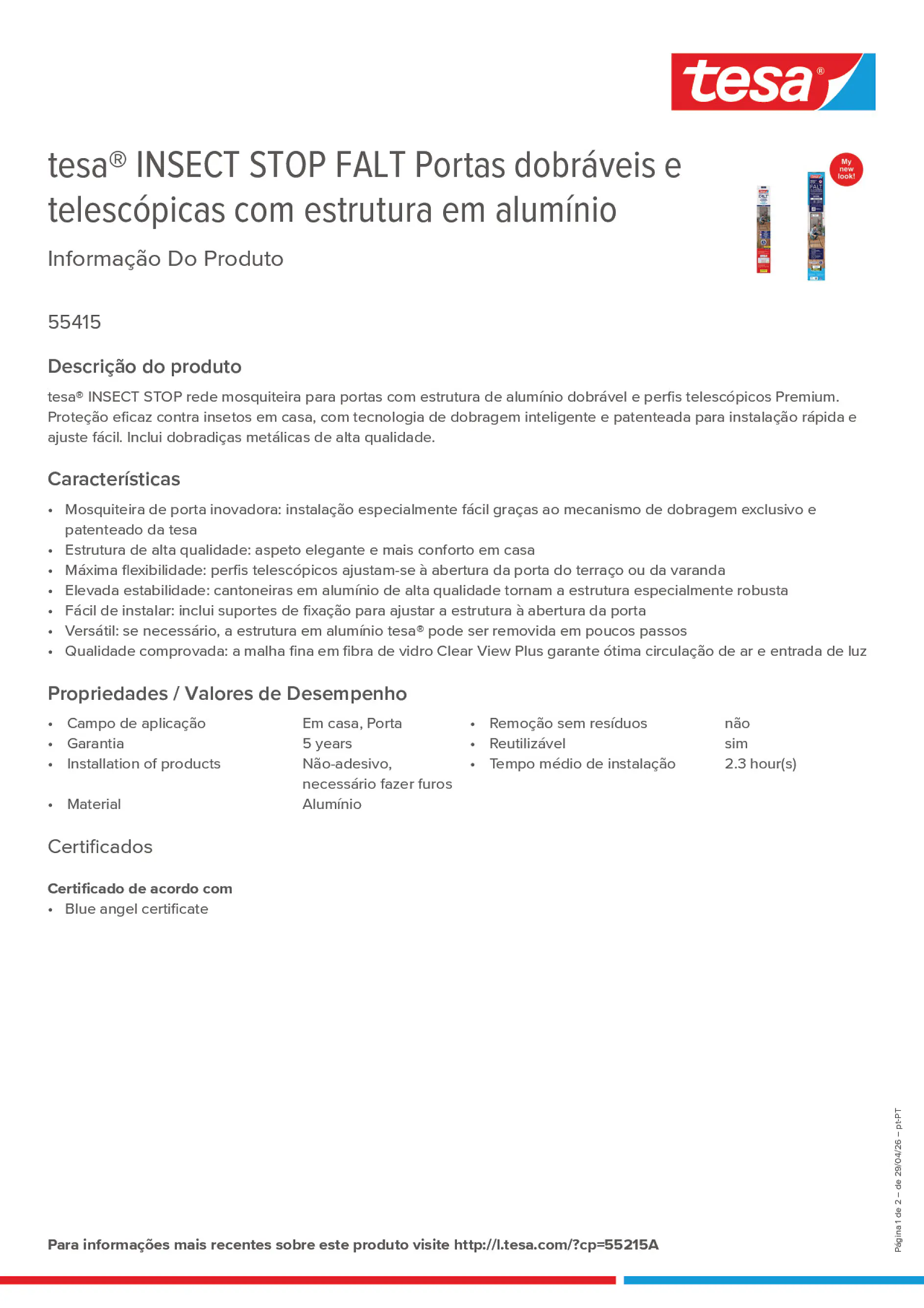 Product information_tesa® 55215A_pt-PT