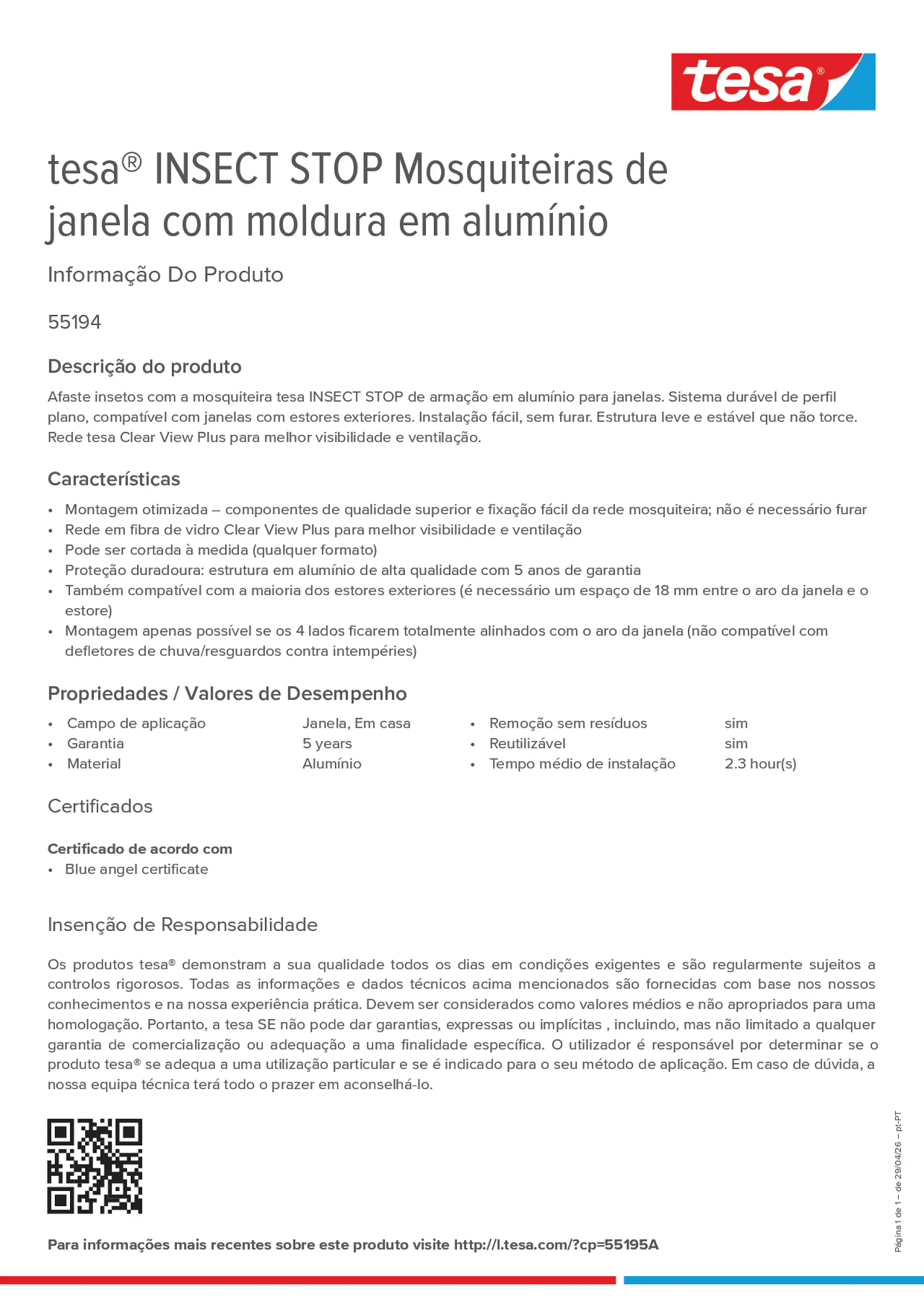 Product information_tesa® 55195A_pt-PT