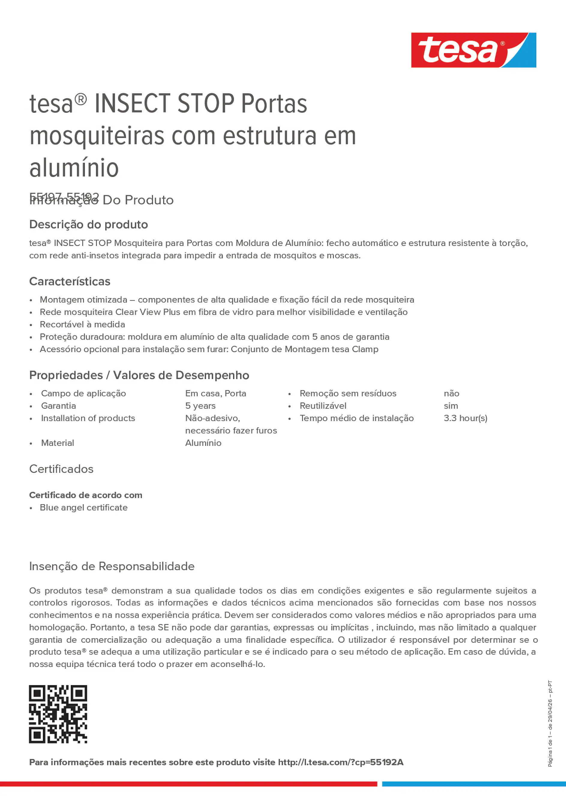 Product information_tesa® 55192A_pt-PT