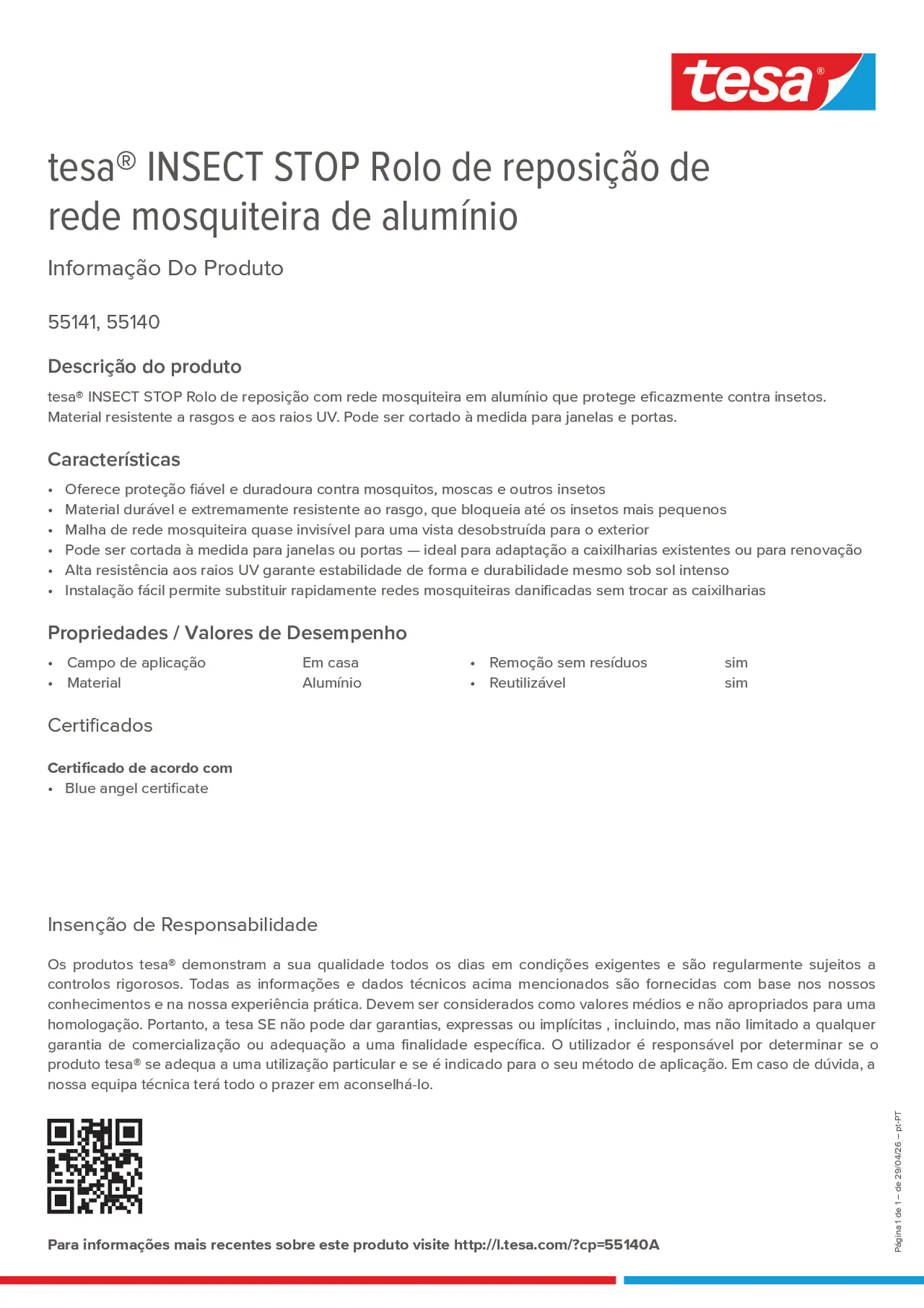 Product information_tesa® 55140A_pt-PT