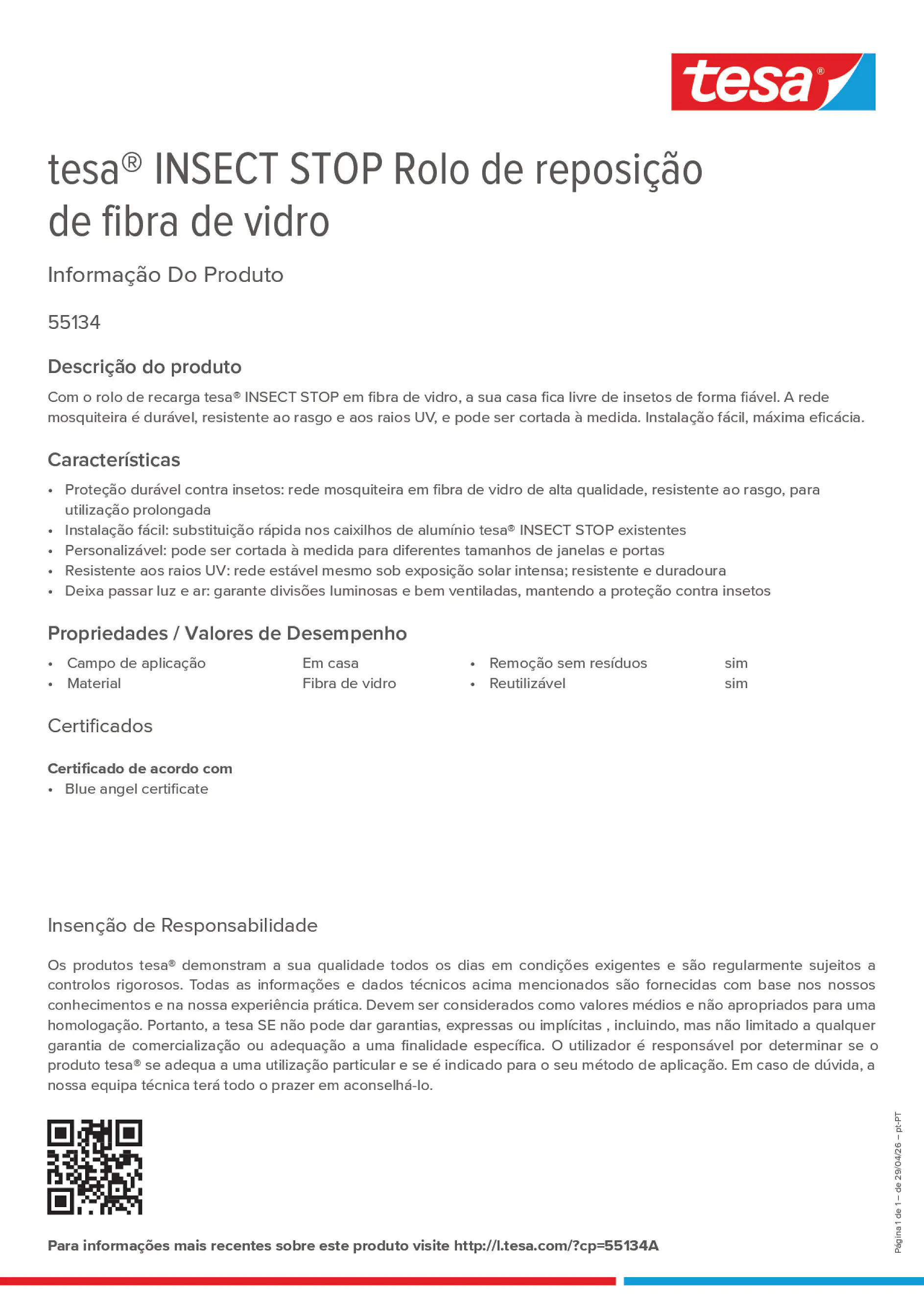 Product information_tesa® 55134A_pt-PT