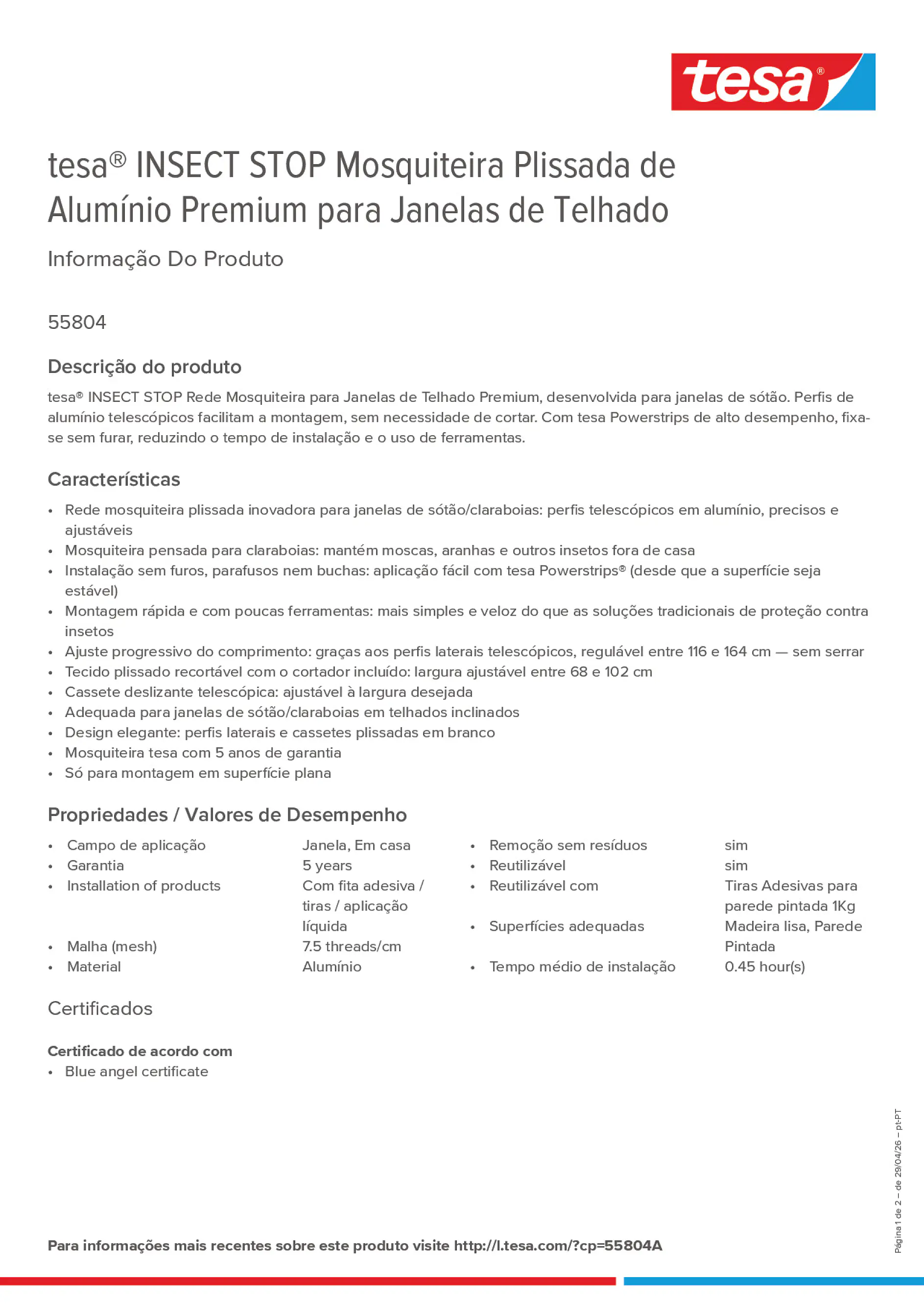 Product information_tesa® 55804A_pt-PT