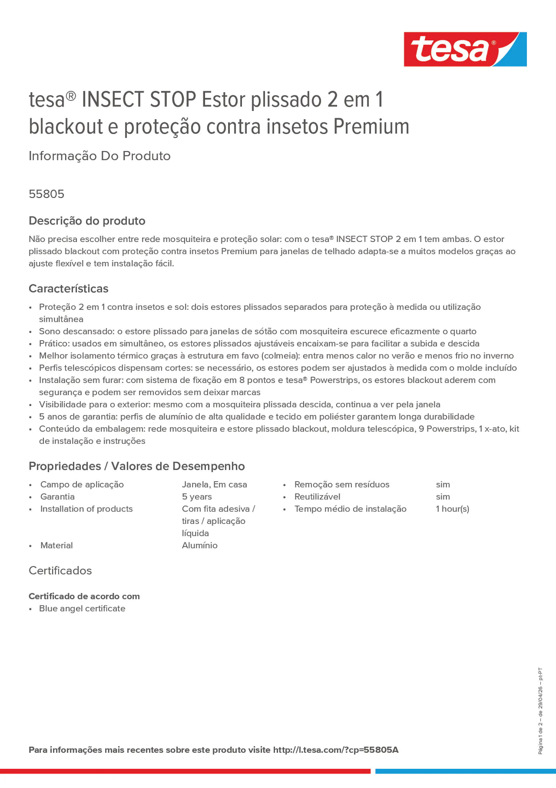 Product information_tesa® 55805A_pt-PT