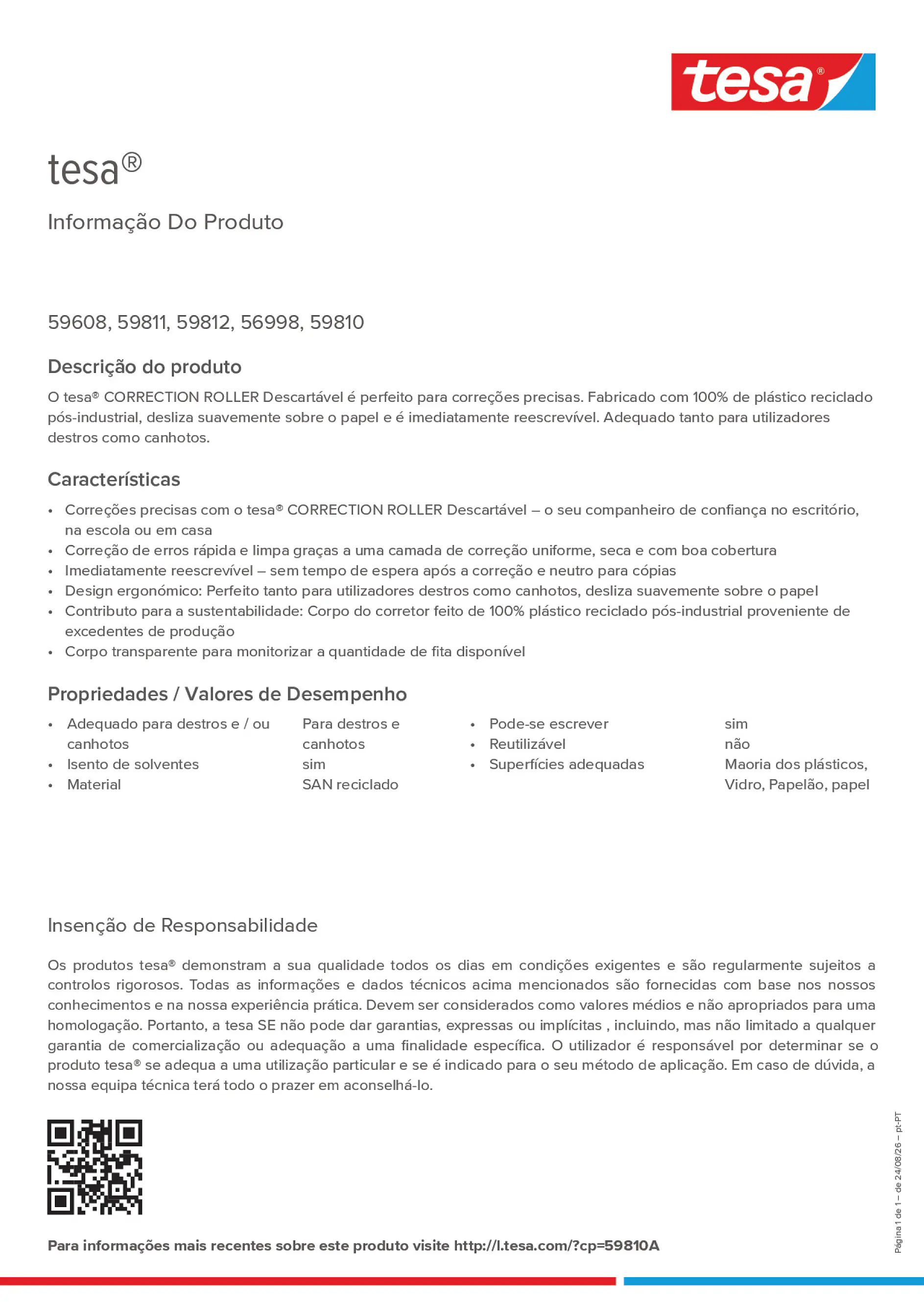 Product information_tesa® 59810A_pt-PT