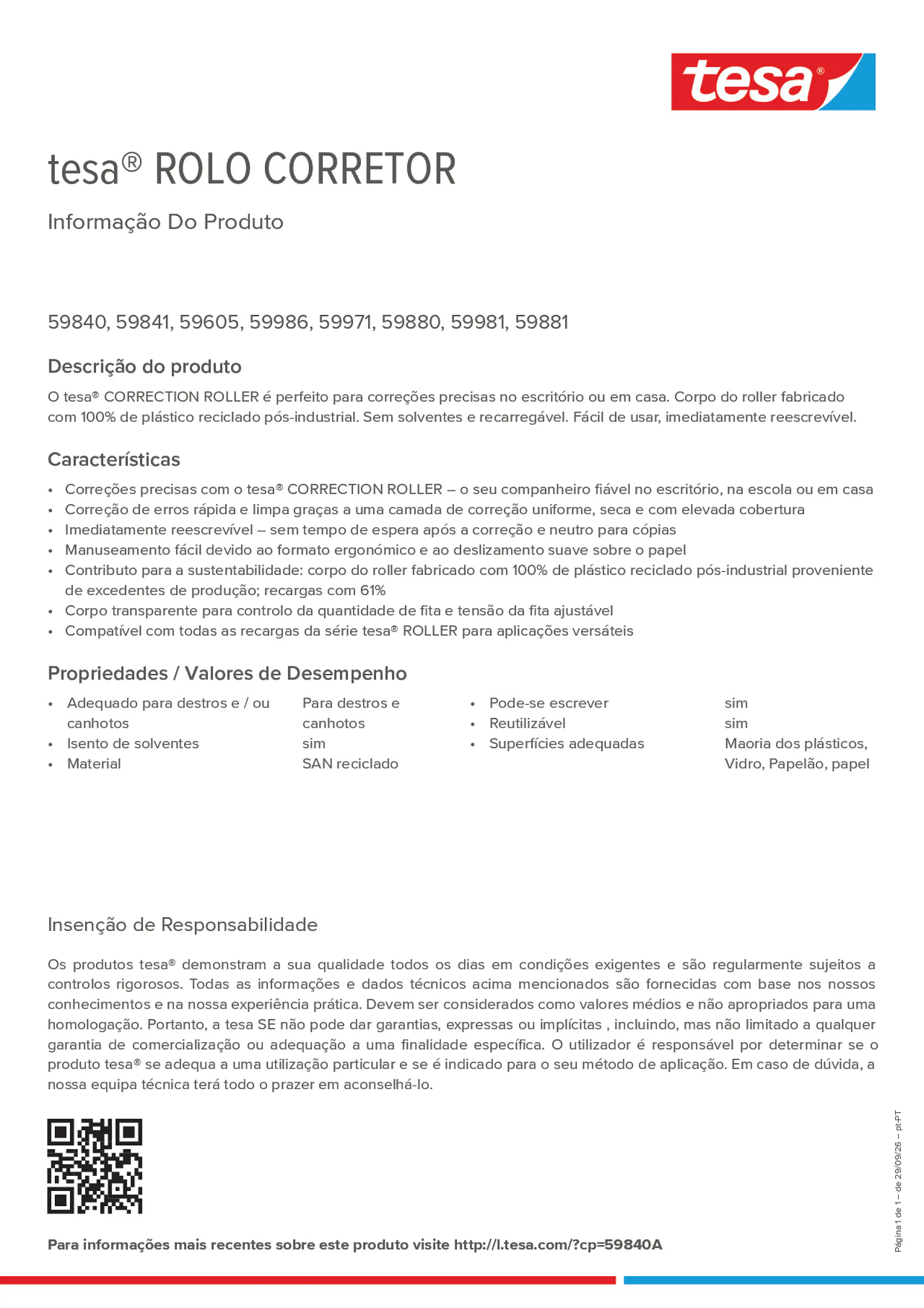 Product information_tesa® 59840A_pt-PT