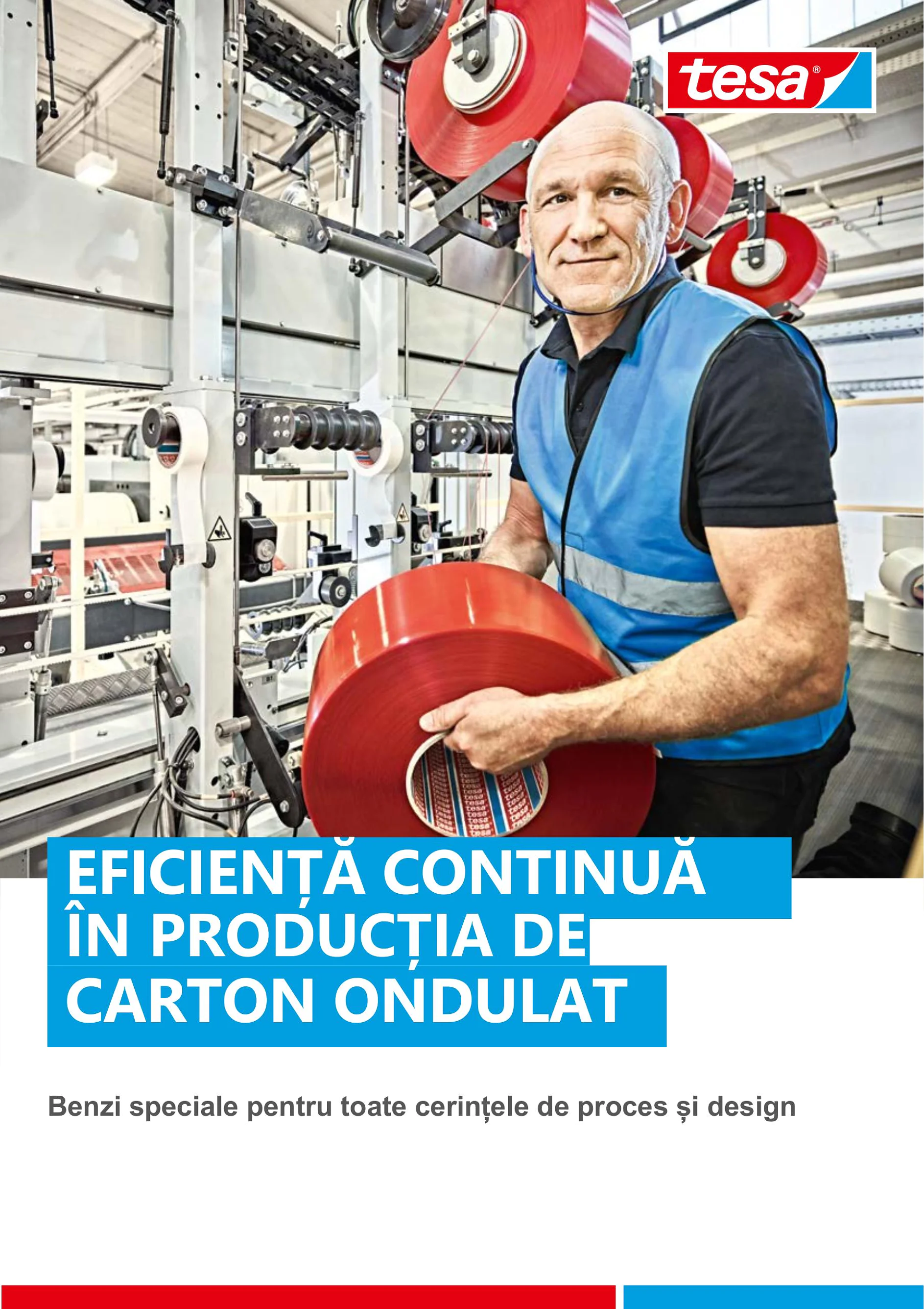 Benzi speciale pentru producția de carton ondulat tesa®