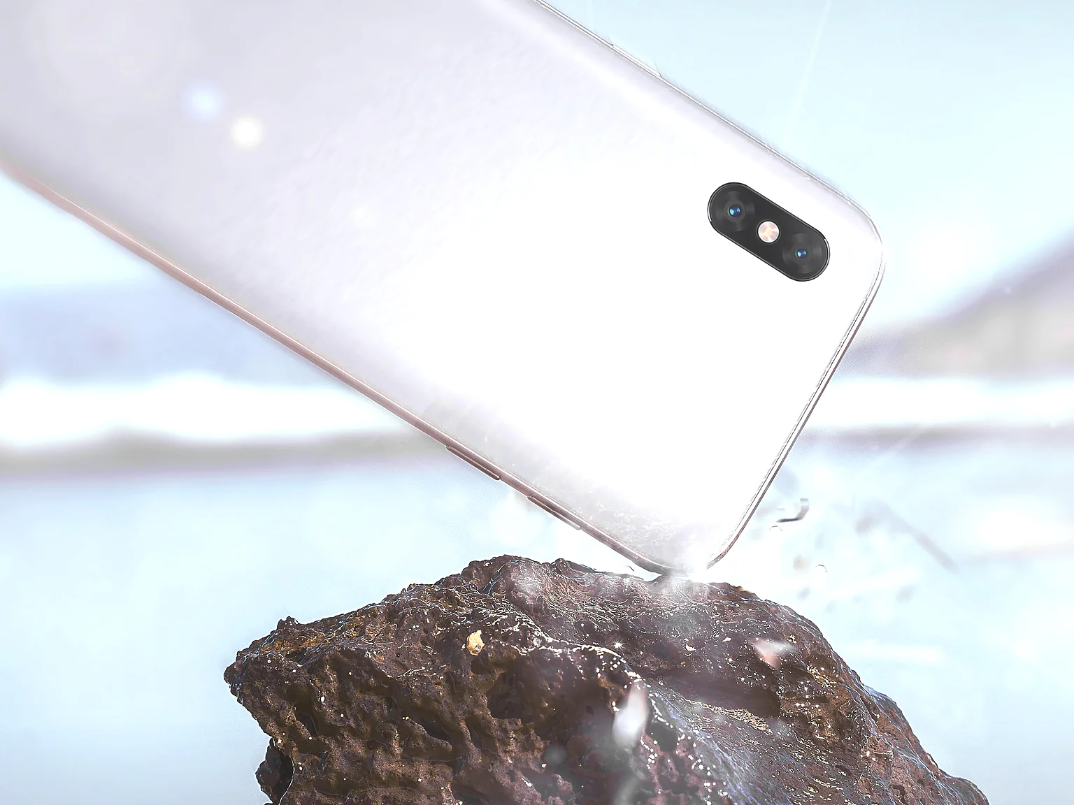 Benzile adezive din smartphone-uri sunt, de asemenea, utilizate pentru a spori rezistența la șocuri a dispozitivului, reacționând diferit atunci când sunt expuse la stres constant sau când experimentează un șoc brusc.