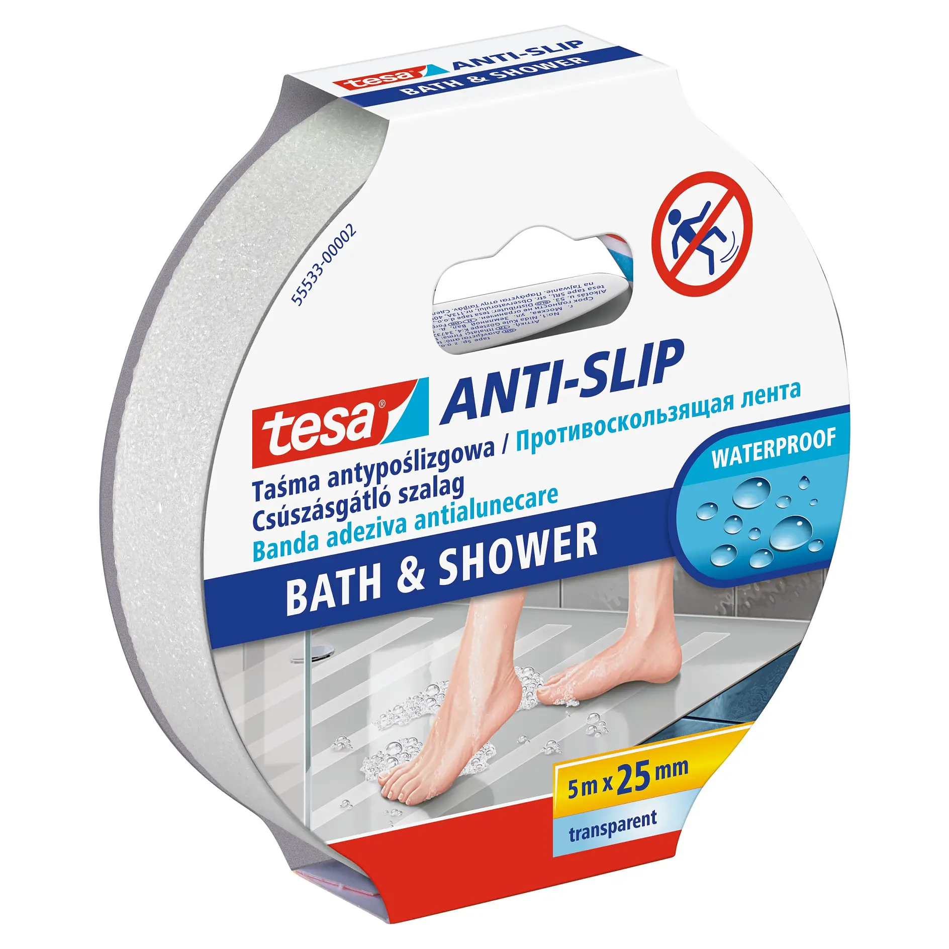 [en-en] tesa Anti-slip tape for bathroom and shower
