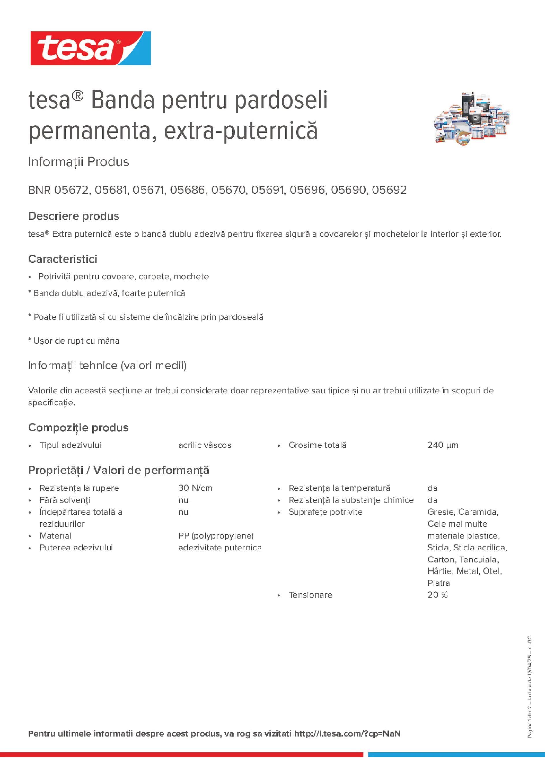 Product information_tesa® 5696_ro-RO