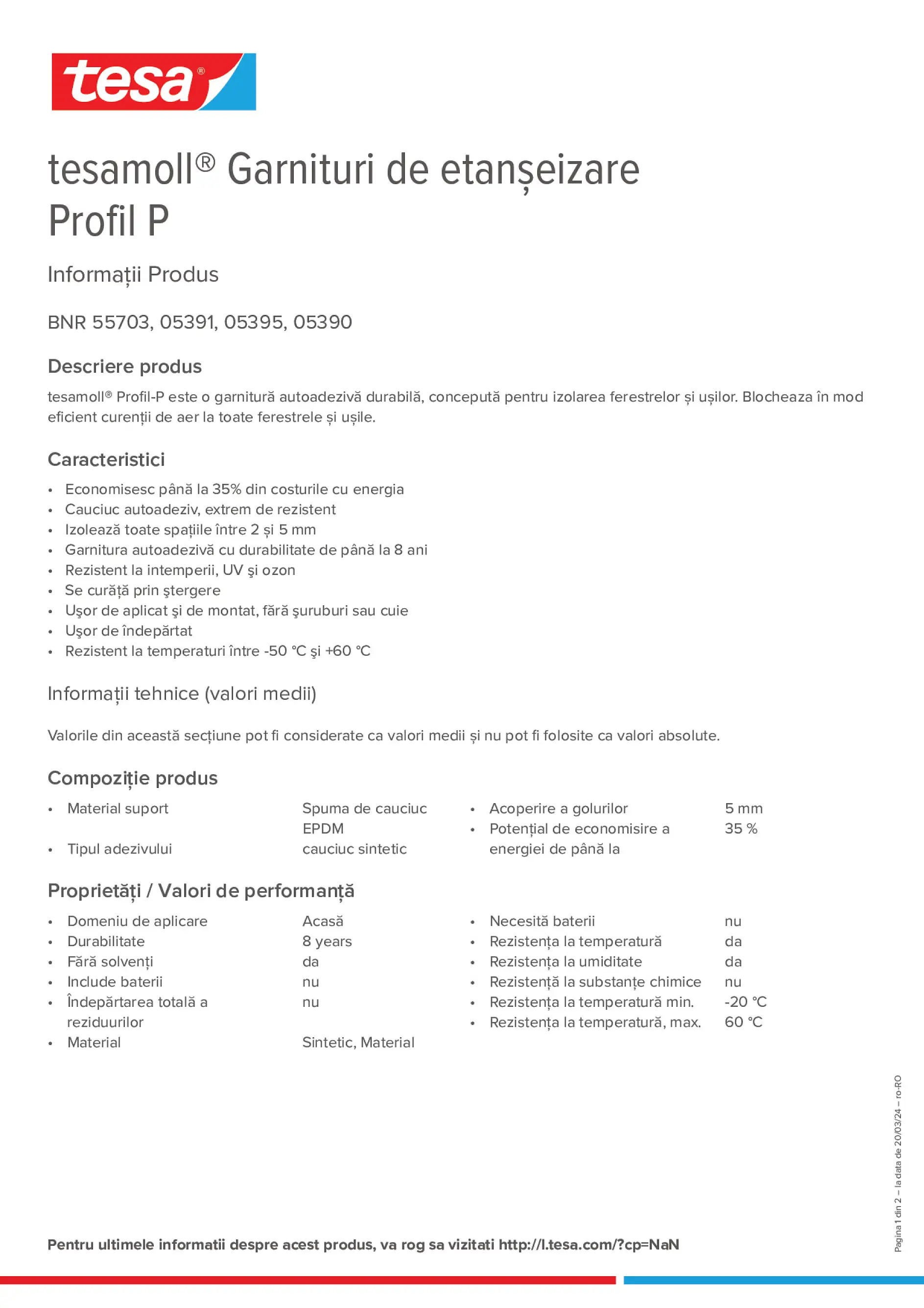 Product information_tesamoll® 5366_ro-RO