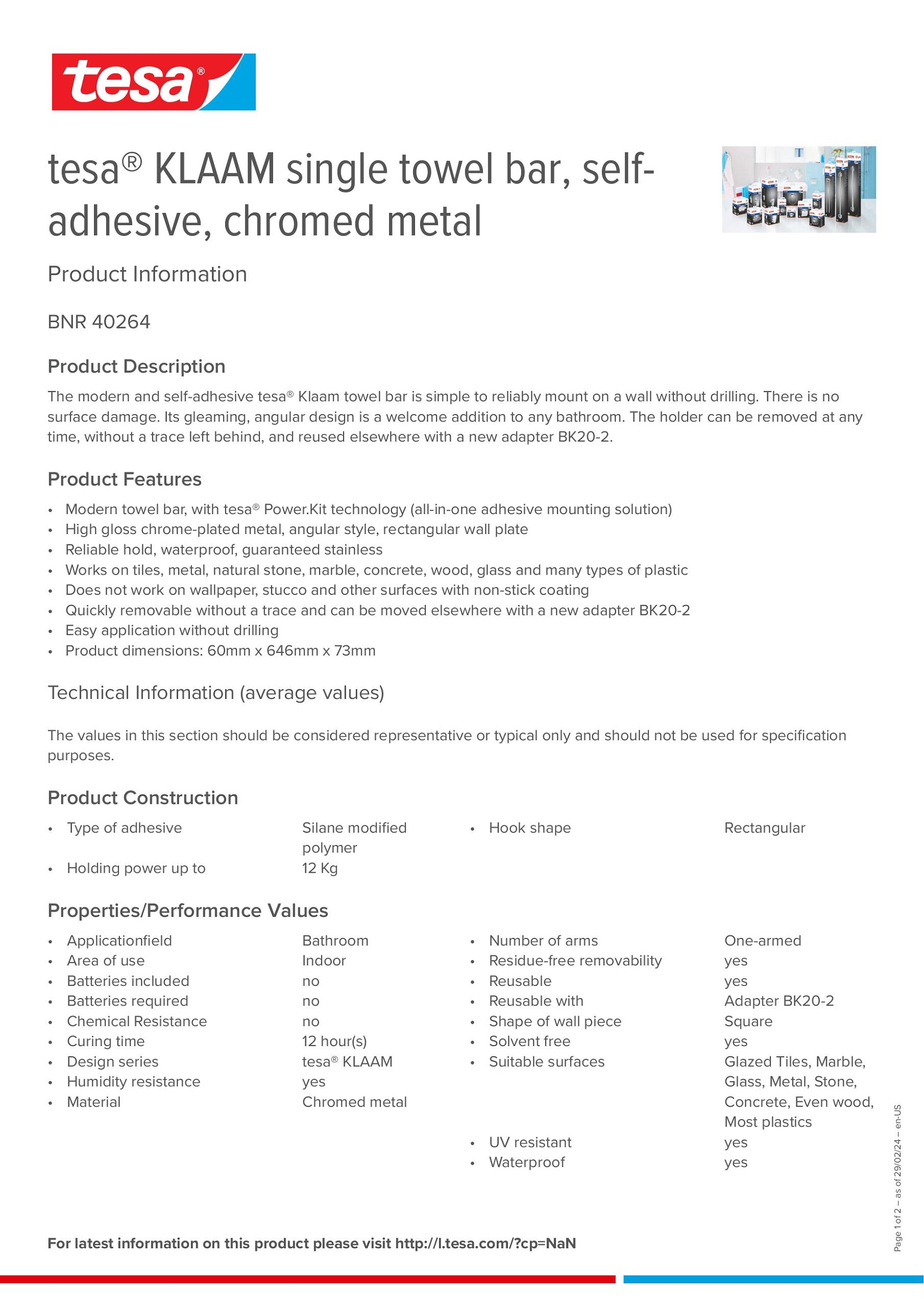 Product information_tesa® 40264_en