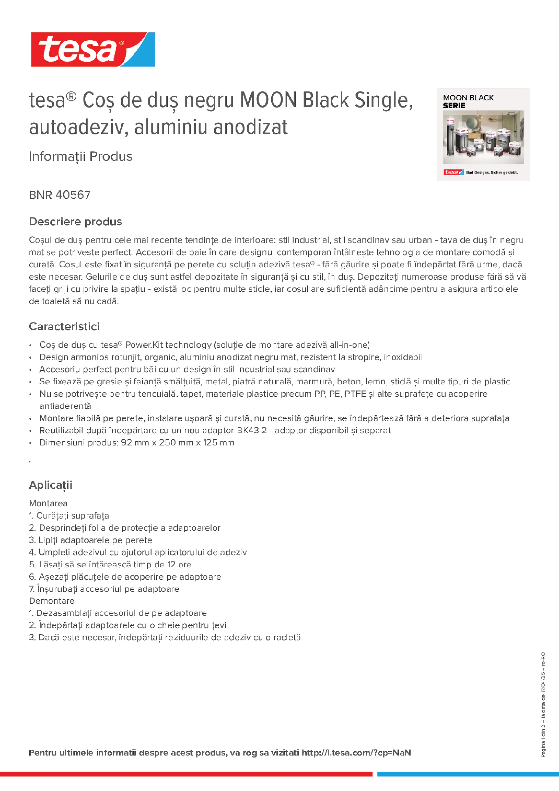 Product information_tesa® 40567_ro-RO