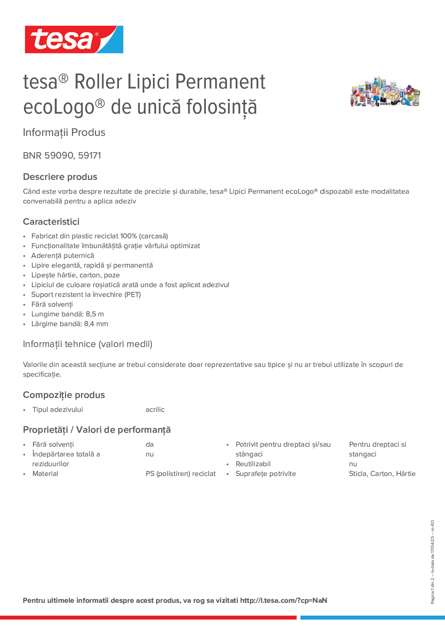 Product information_tesa® 59090_ro-RO