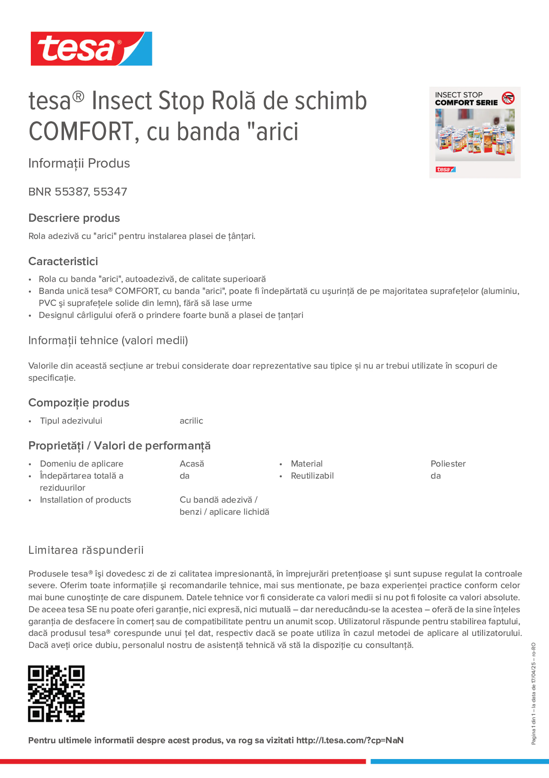 Product information_tesa® 55345_ro-RO