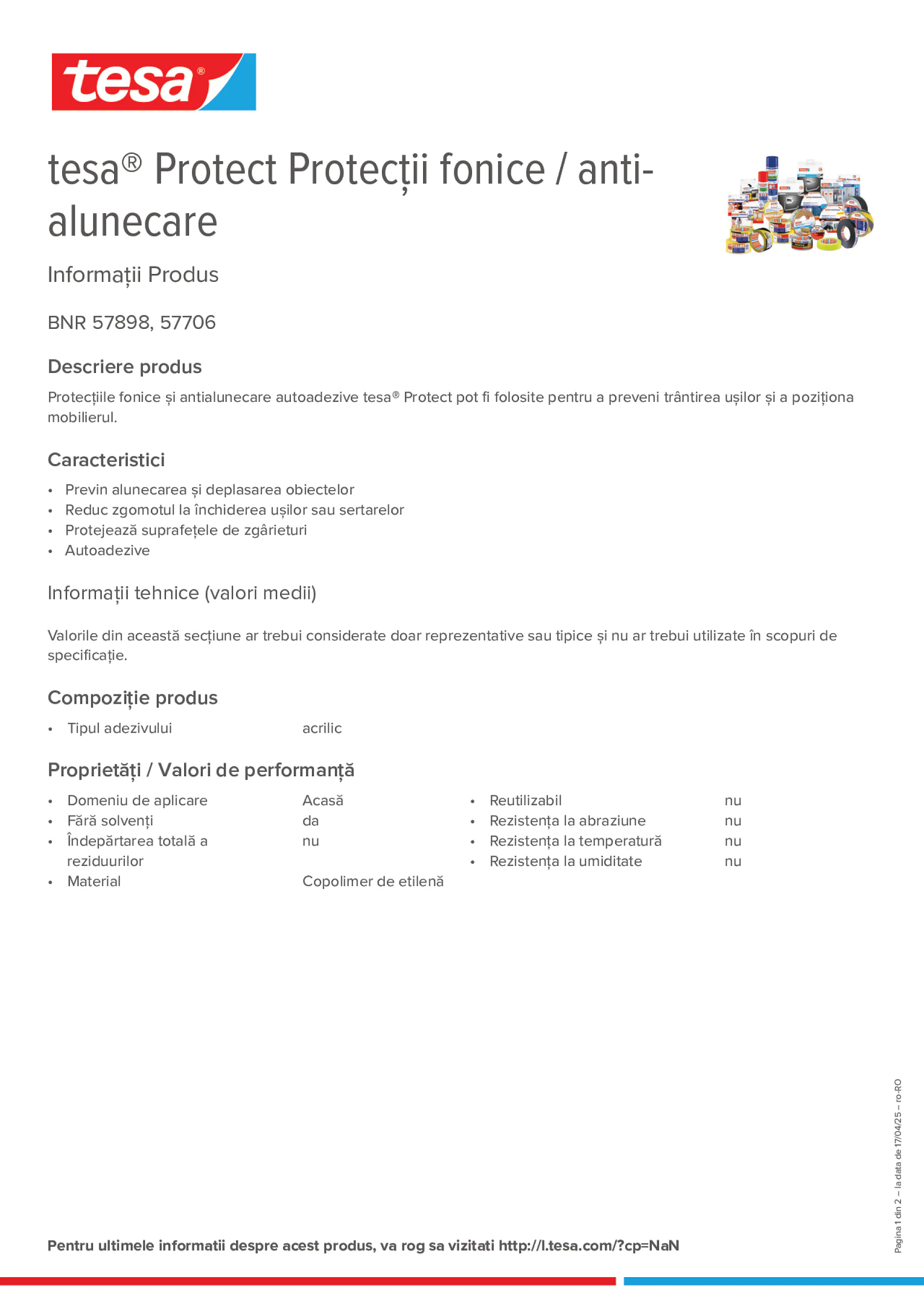 Product information_tesa® Protect 57706_ro-RO