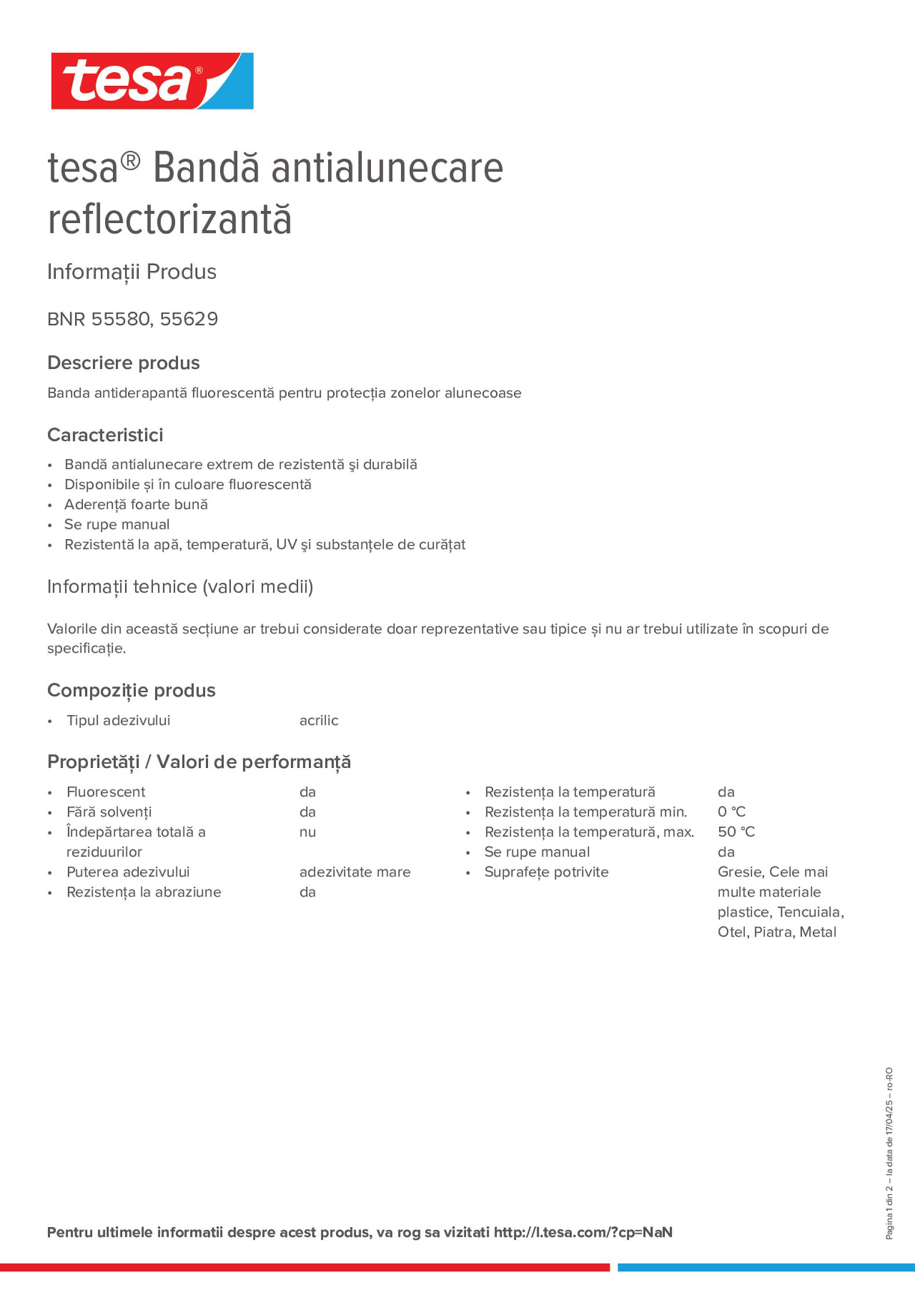 Product information_tesa® 55580_ro-RO