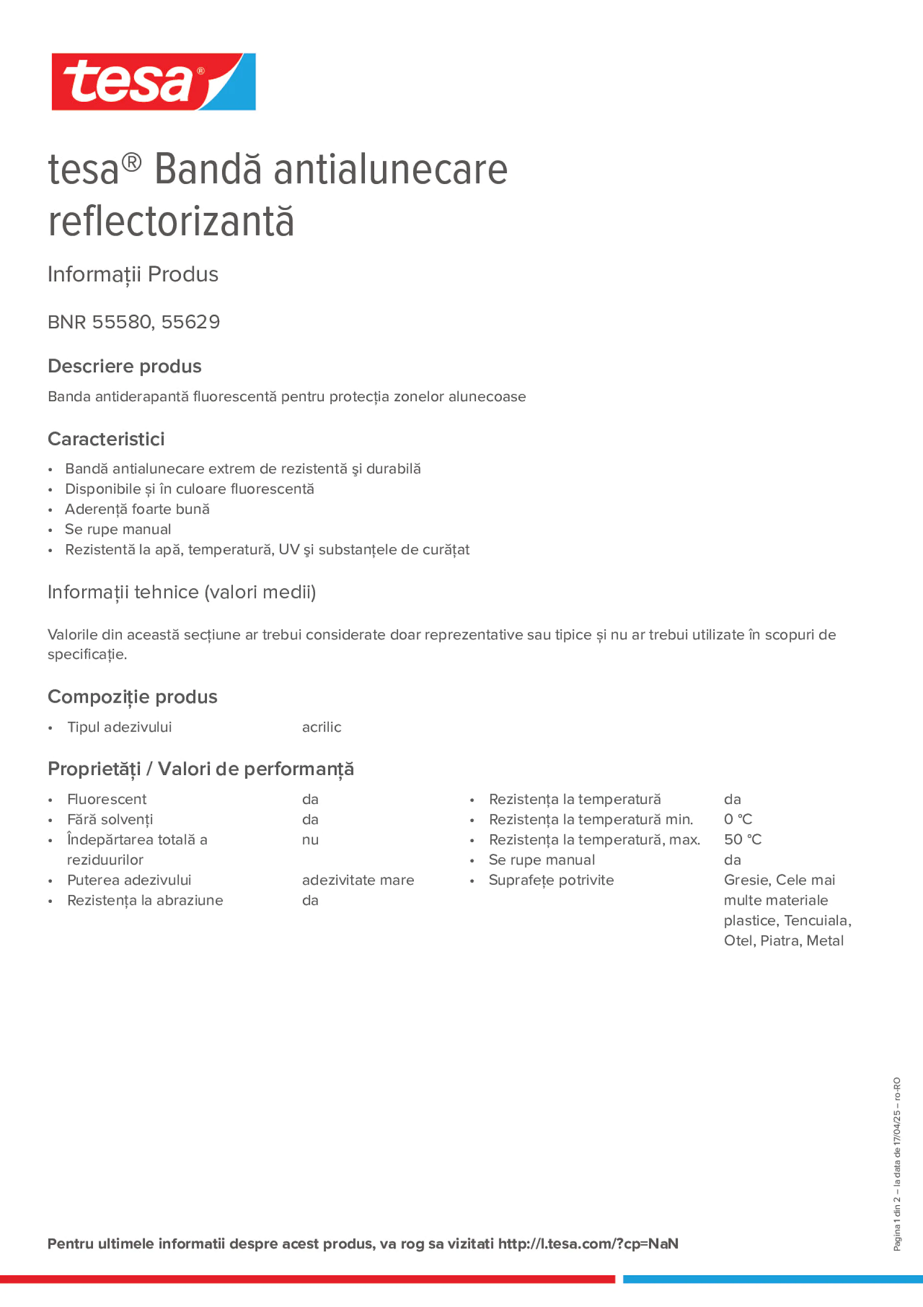 Product information_tesa® 55580_ro-RO
