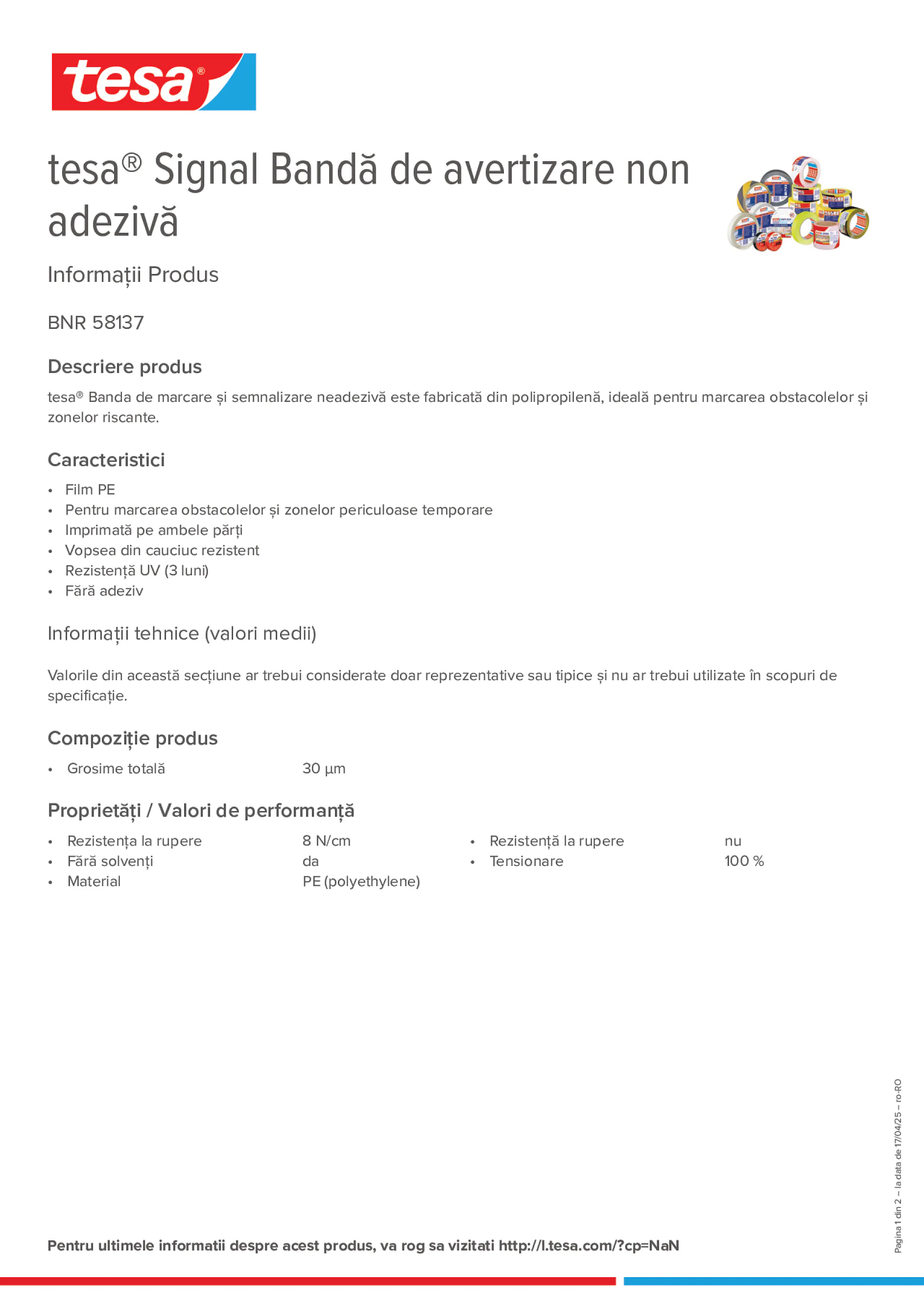 Product information_tesa® 58137_ro-RO